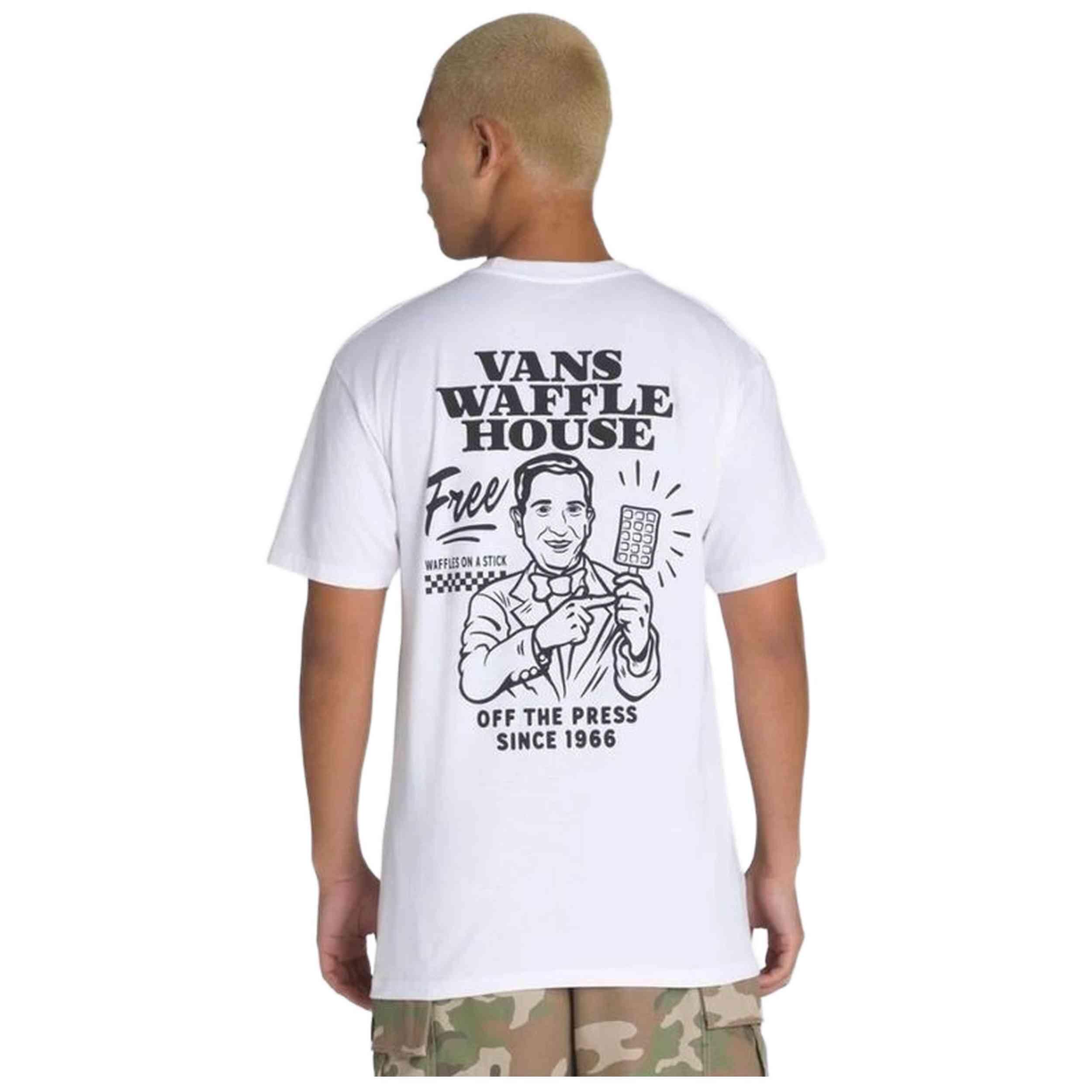 T-shirt met korte mouwen Vans model VN000M5AWHT1 voor mannen 2/3