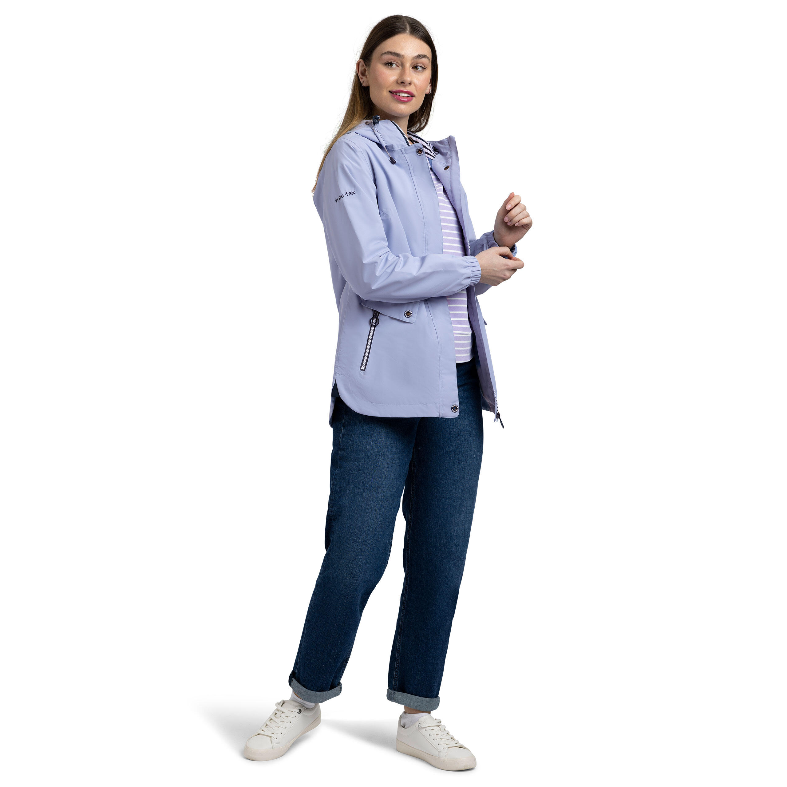 Veste imperméable femme Trespass Flourish C 3/5
