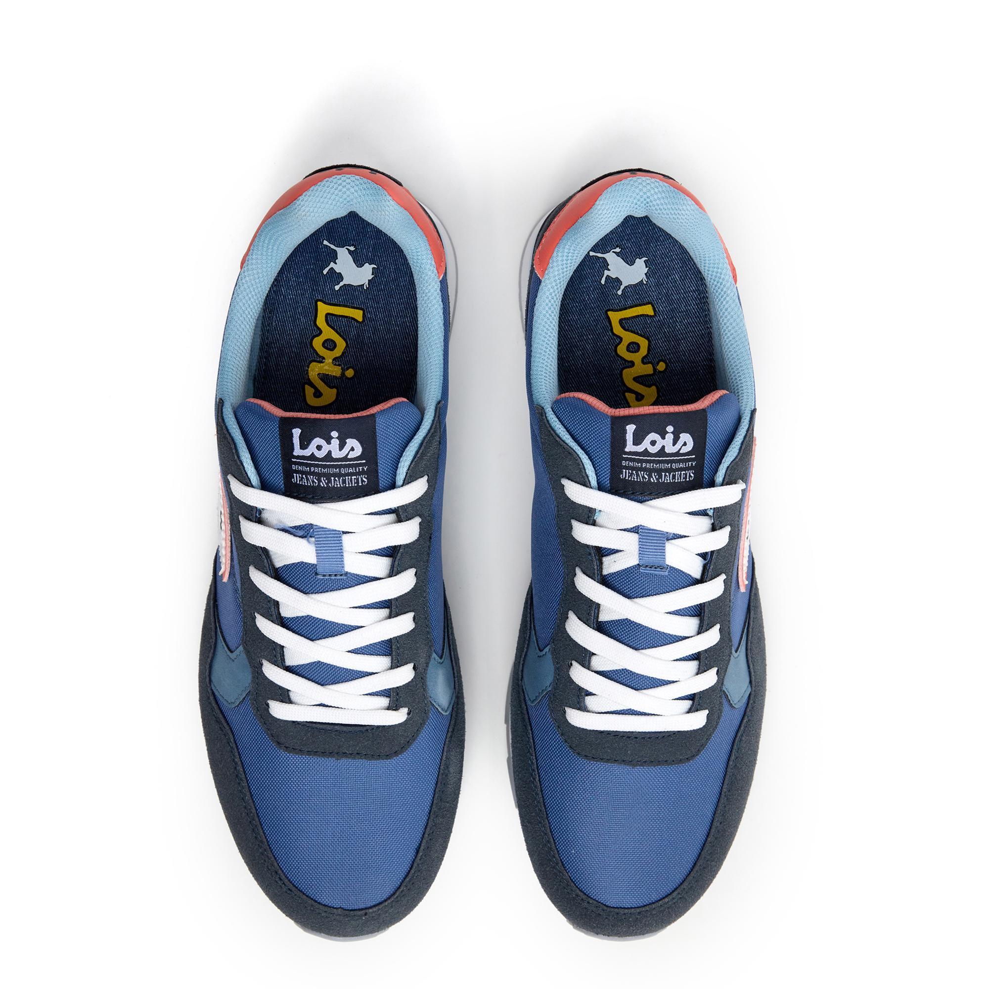 Zapatillas Hombre Lois 64527 Azules 4/5