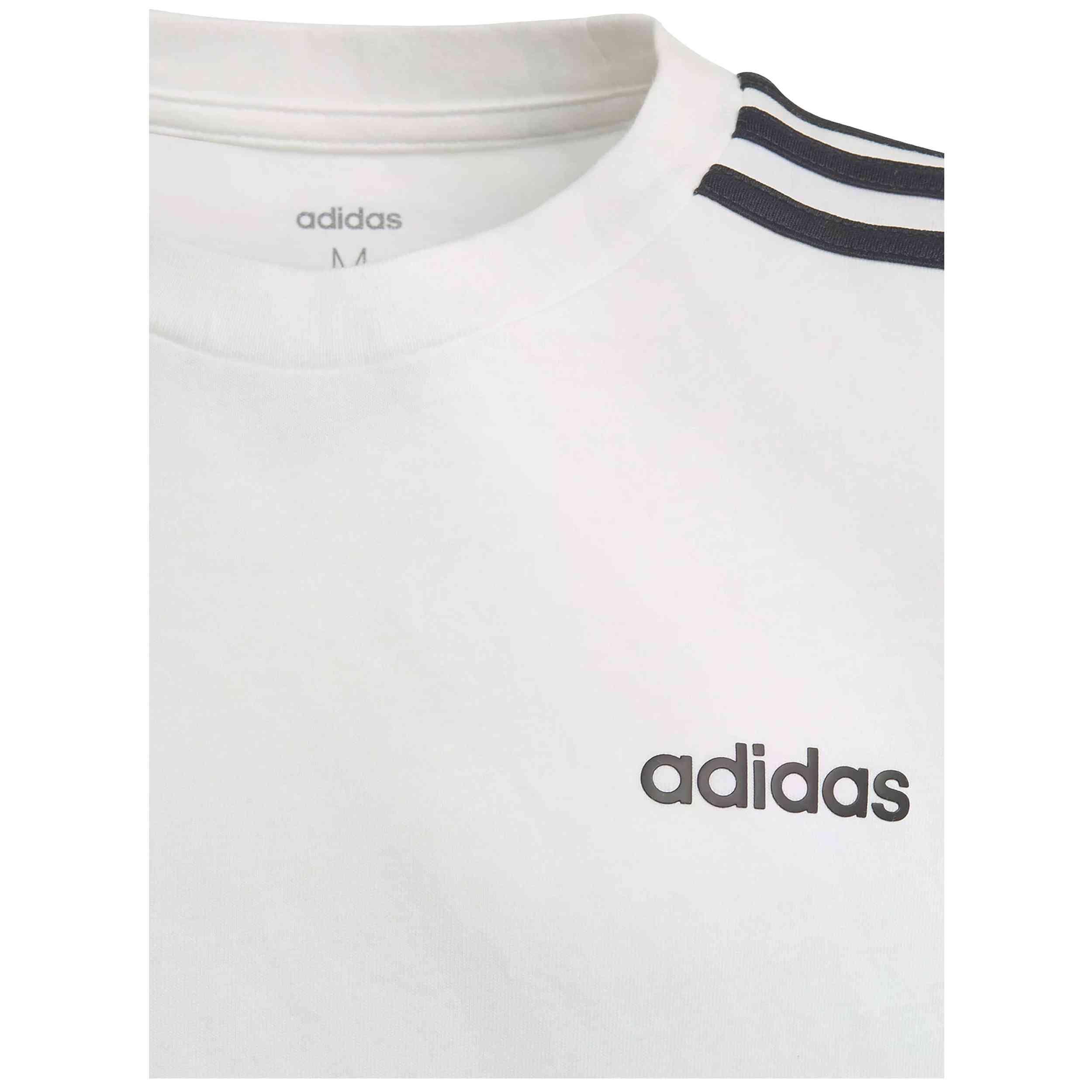 Maglia a maniche corte Adidas modello DV1800 per ragazzi 4/4