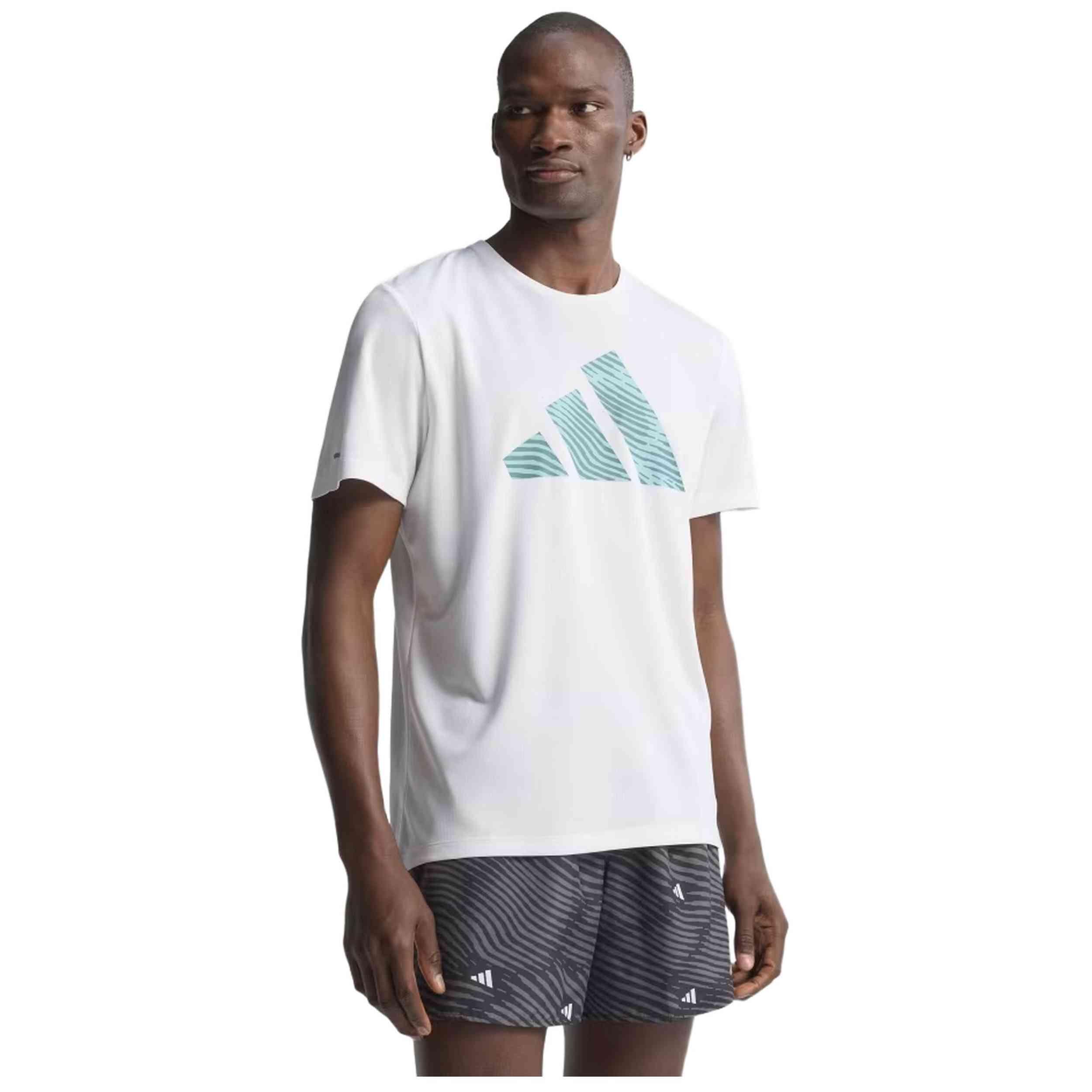 Adidas - T-shirt Adidas Modèle Jm5740 Pour Homme - T-shirt Manches Courtes - Blanc - Decathlon
