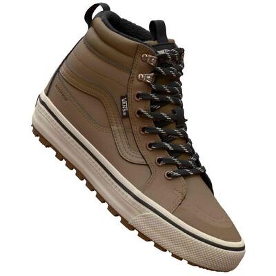 Sneakers vans sk8 hi waterdicht geïsoleerd sepia marsh