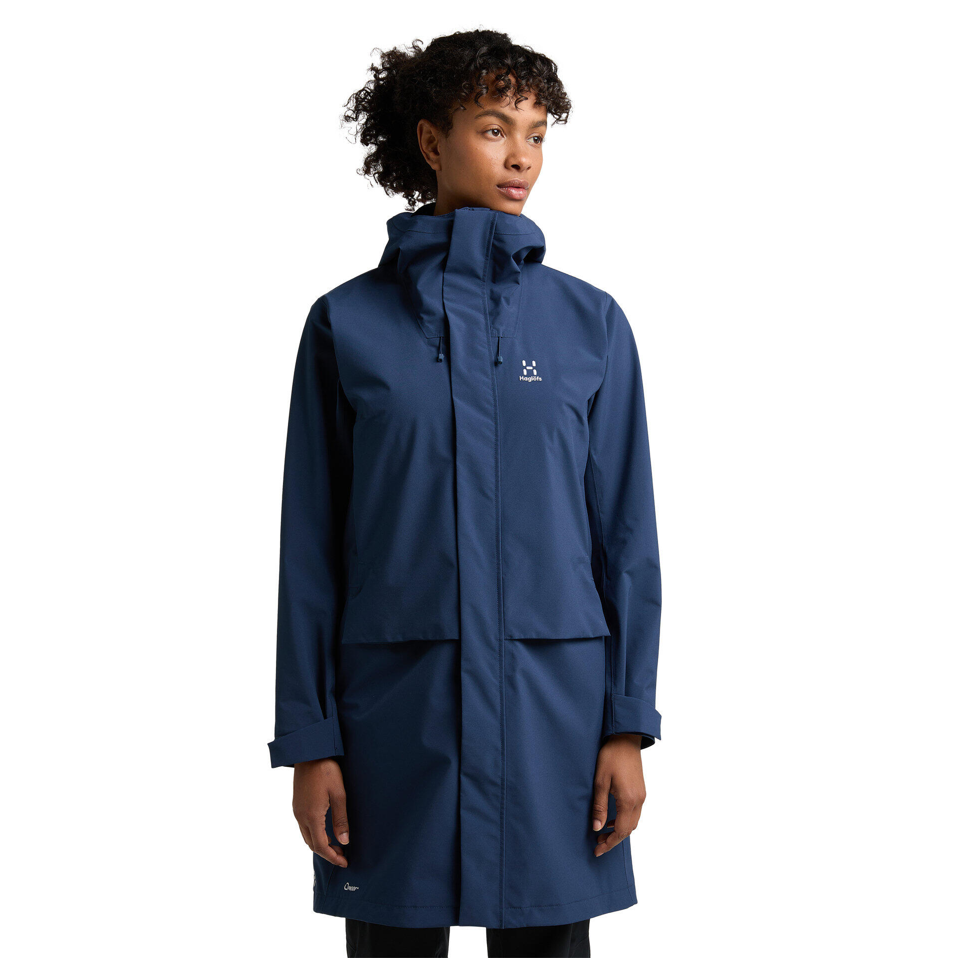 Haglöfs - Parka À Capuche Femme Haglöfs Aria Proof - Parka - Bleu - Decathlon