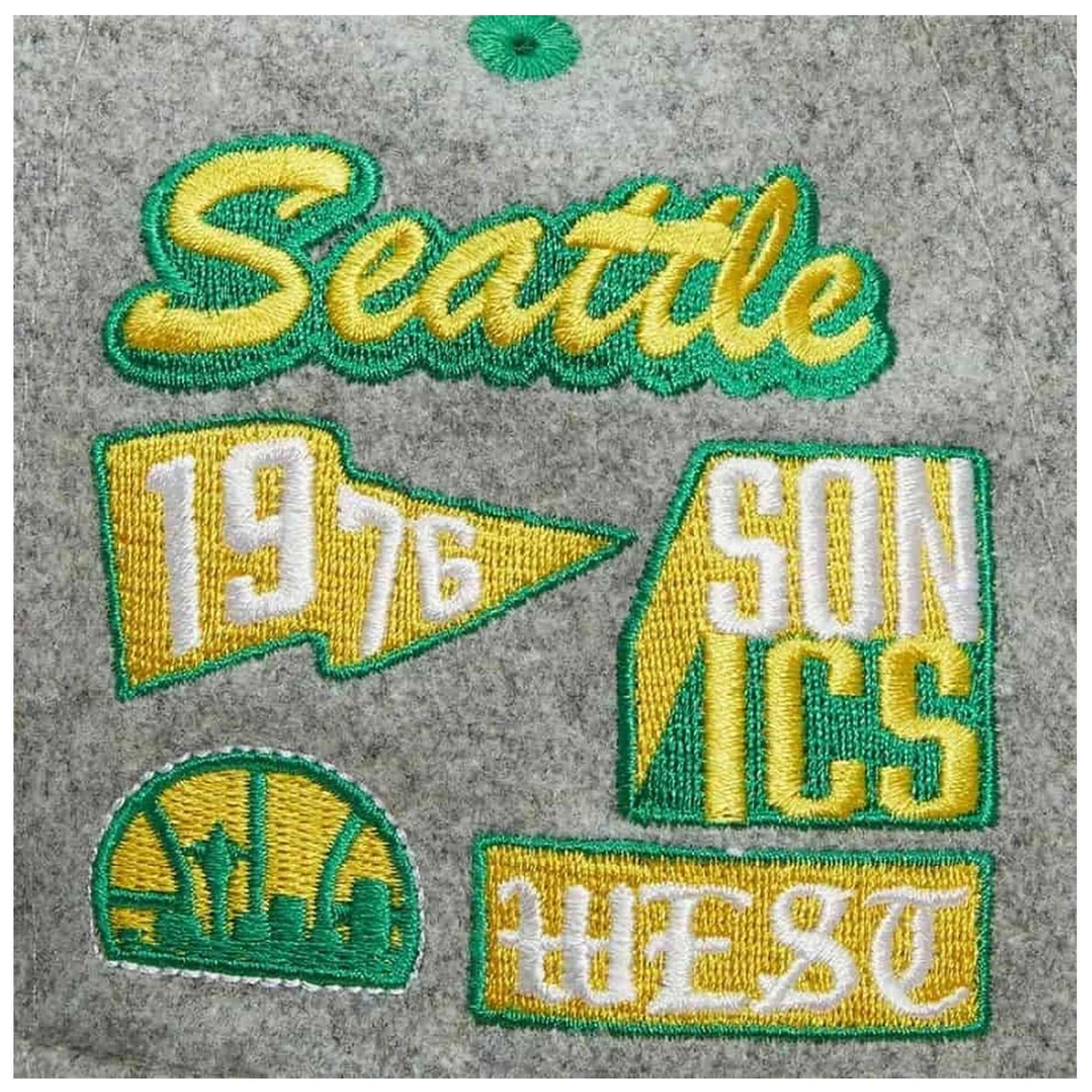 Casquette Mitchell & ness modèle HHSS4786-SSUYYPPPGREY pour unisexe 3/3