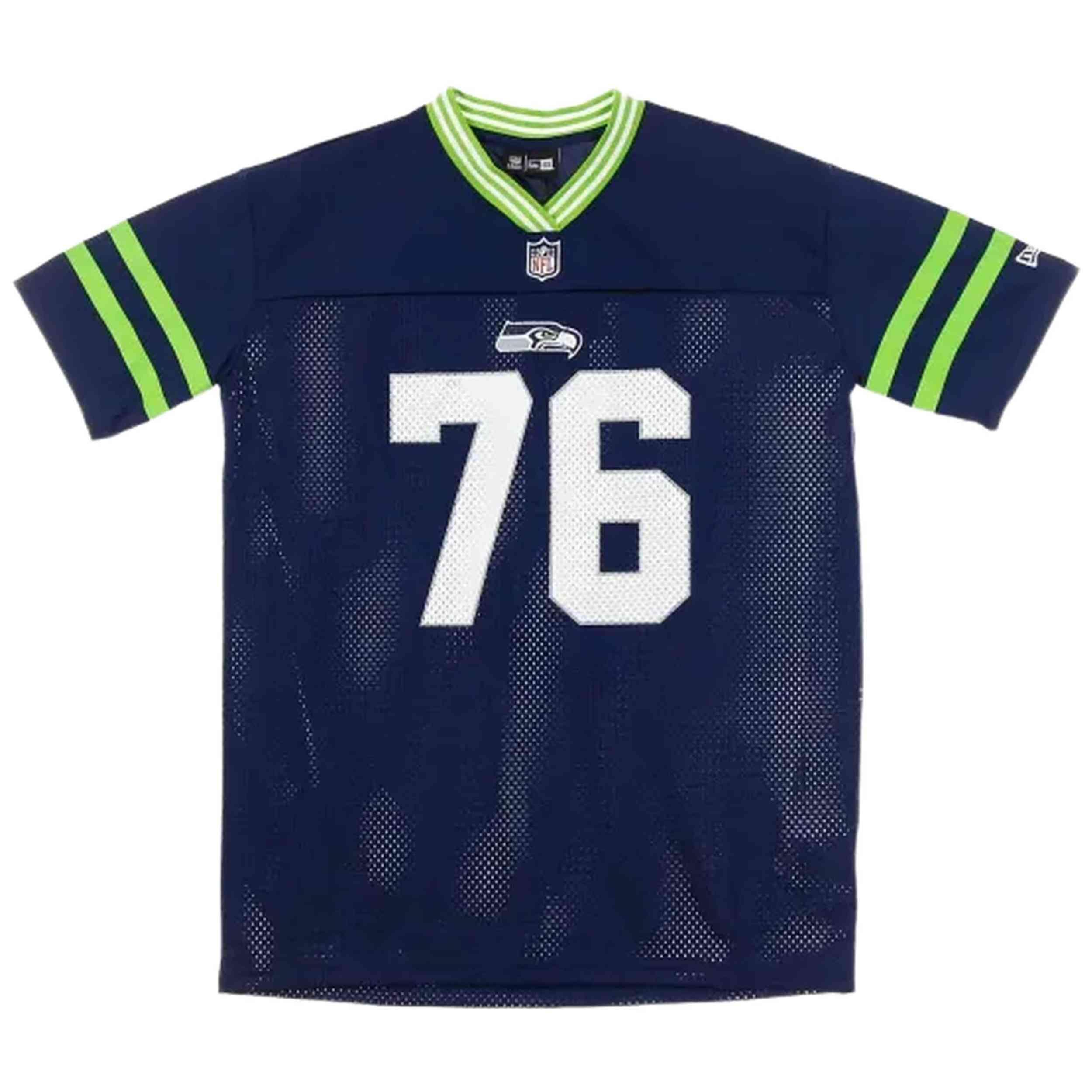 New Era - Maillot De Football Americain New Era Modèle 12572533 Pour Homme - Sous Maillot Manche Courte - Bleu - Decathlon