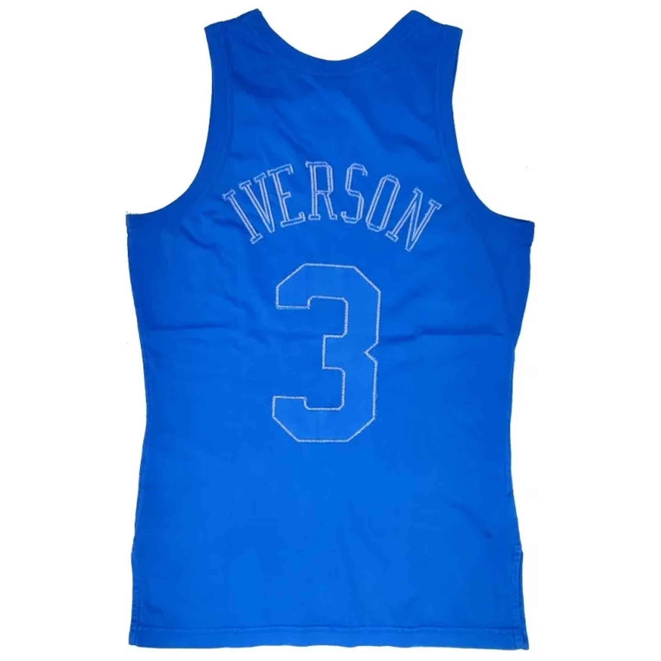 Maillot de basket Mitchell & ness modèle SMJYNG18443-P76ROYA96AIV pour homme 2/3