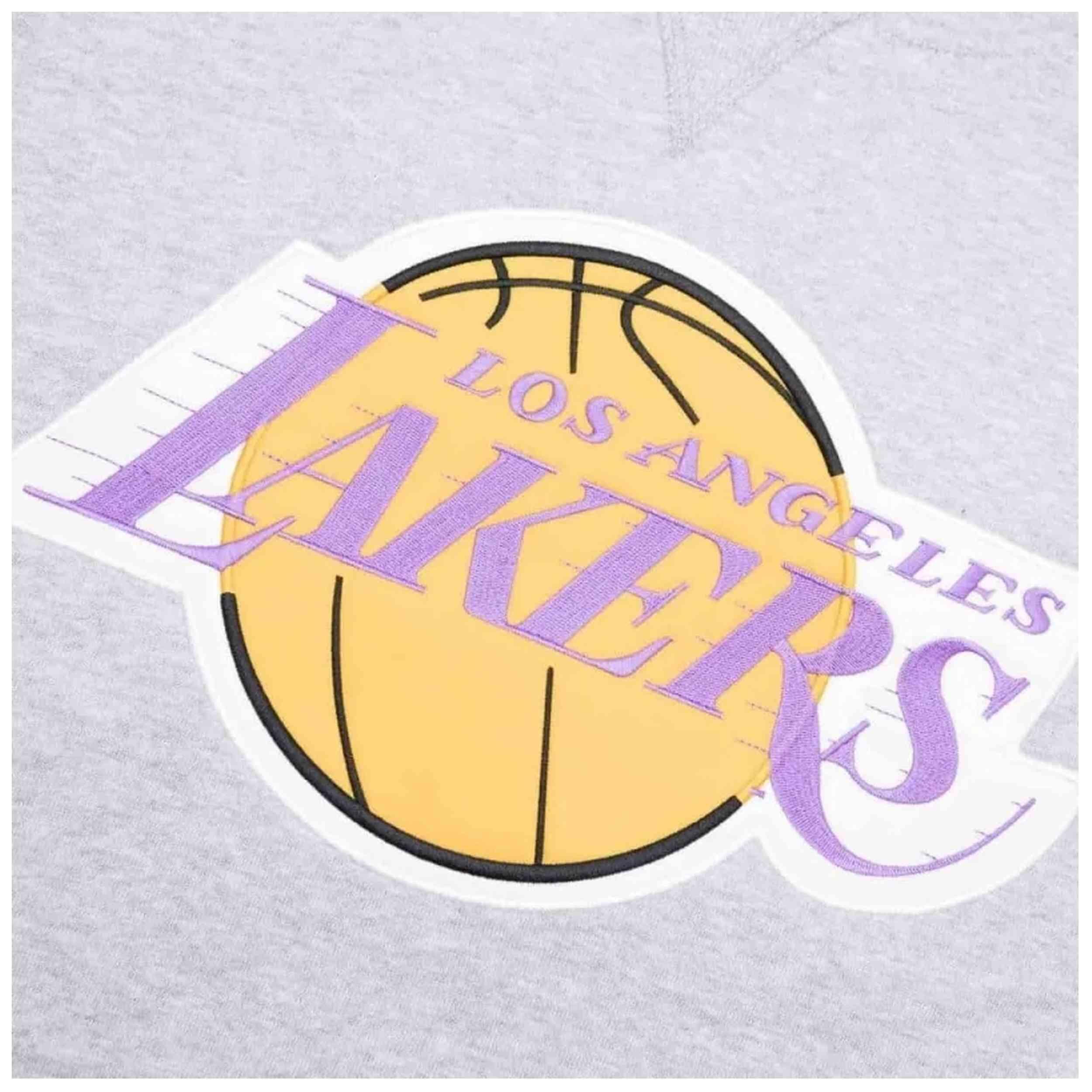 Sweat à capuche Mitchell & ness modèle FPHD1040-LALYYPPPGYHT pour unisexe 3/3