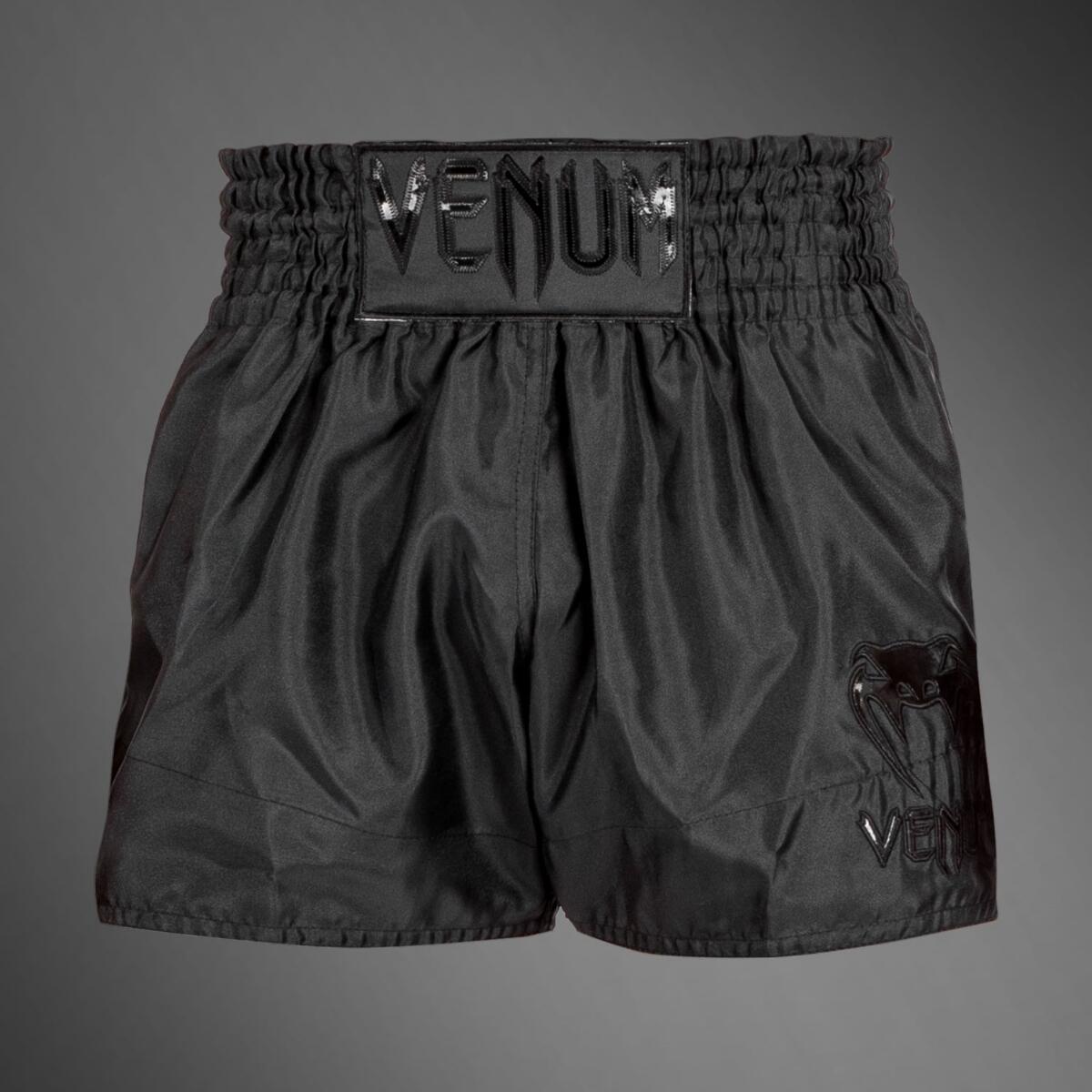 VENUM Venum Classic Muay Thai Shorts Black/Black S