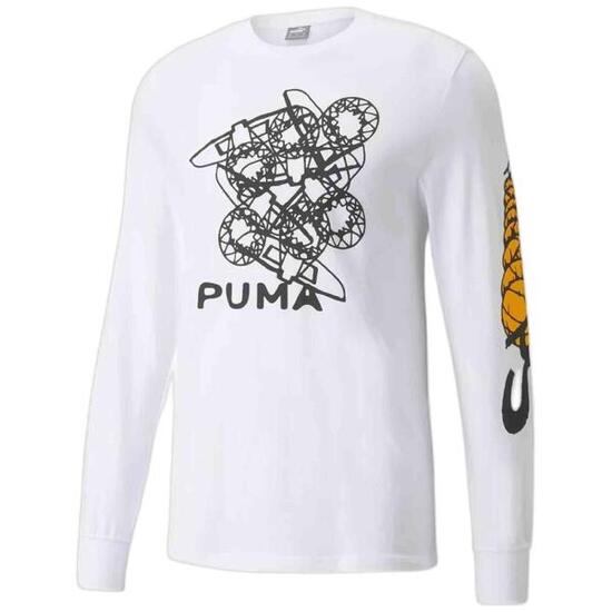 T-shirt à manches longues Puma modèle 532131-01 pour homme