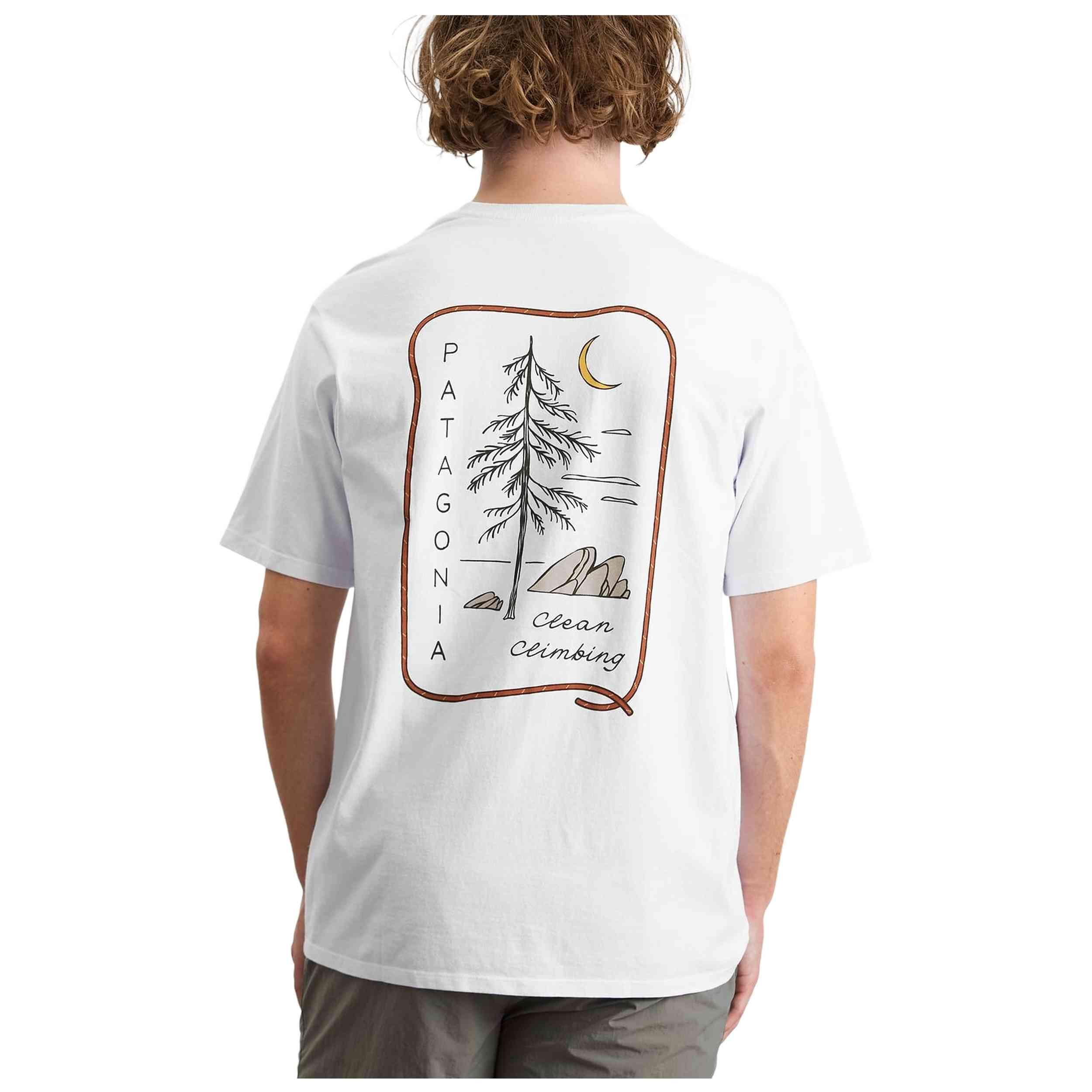 T-shirt met korte mouwen Patagonia model 37795-WHI voor mannen 3/5