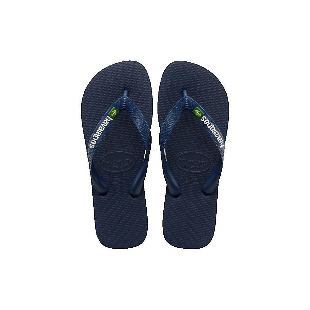 Sandały Havaianas Brasil Logo Niebieskie 2/3