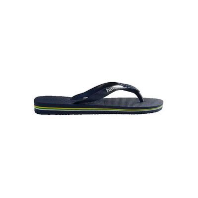 Sandalen havaianas brasil logo blauw