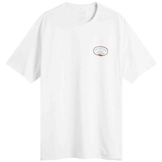 Maglia a maniche corte Patagonia modello 37795-WHI per uomini
