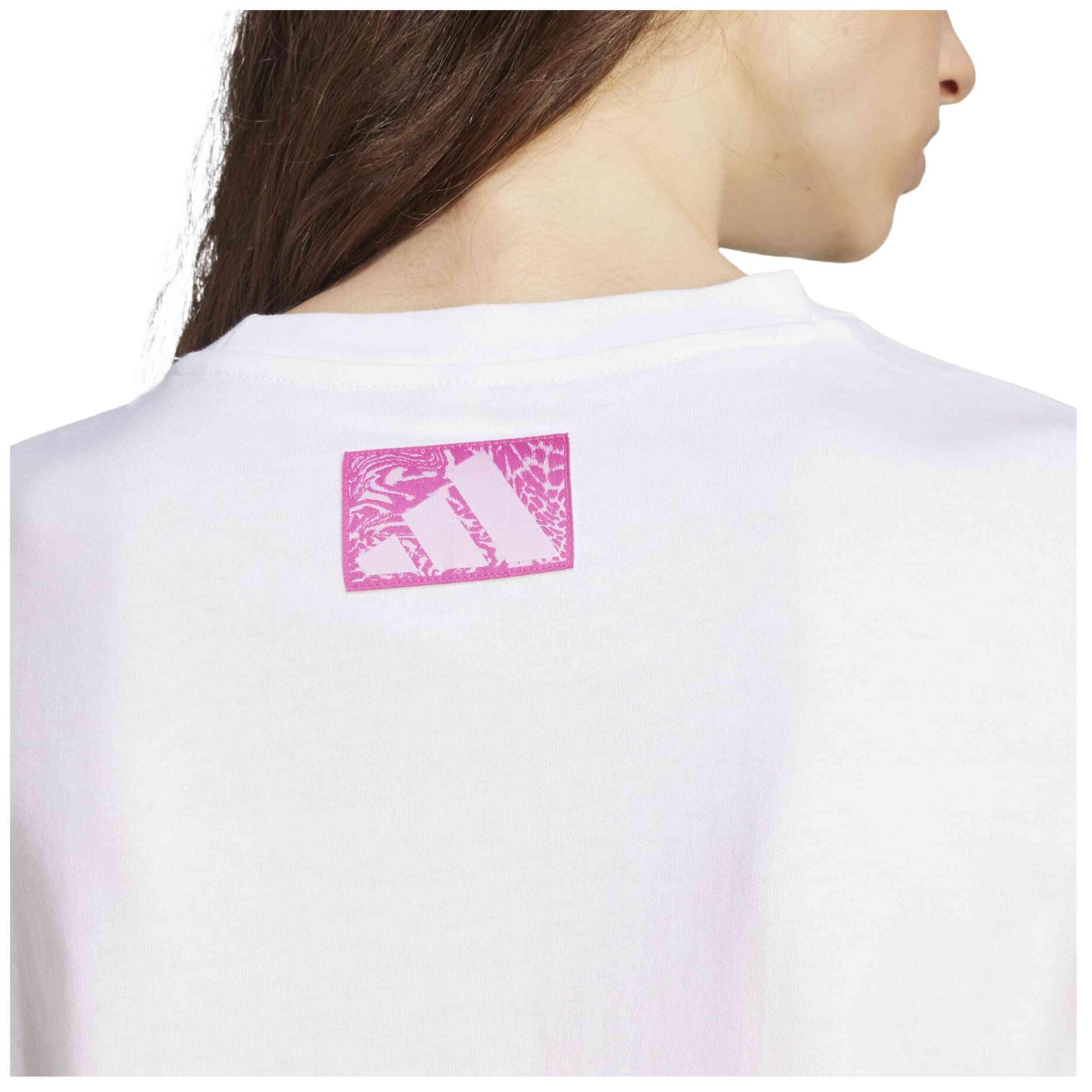 T-shirt Adidas modèle JN9107 pour femmes 4/5