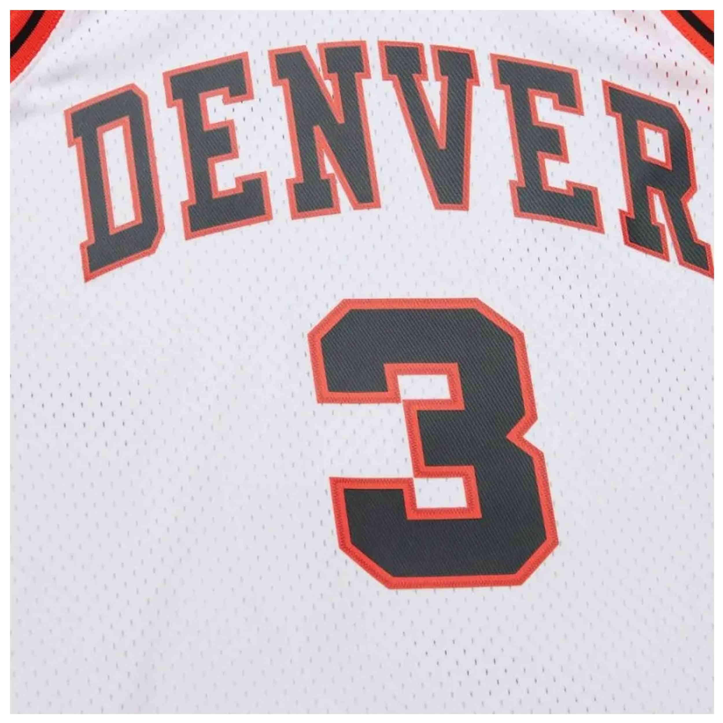 Maillot de basket Mitchell & ness modèle SMJY7841-DNU06AIVWHIT pour homme 3/4