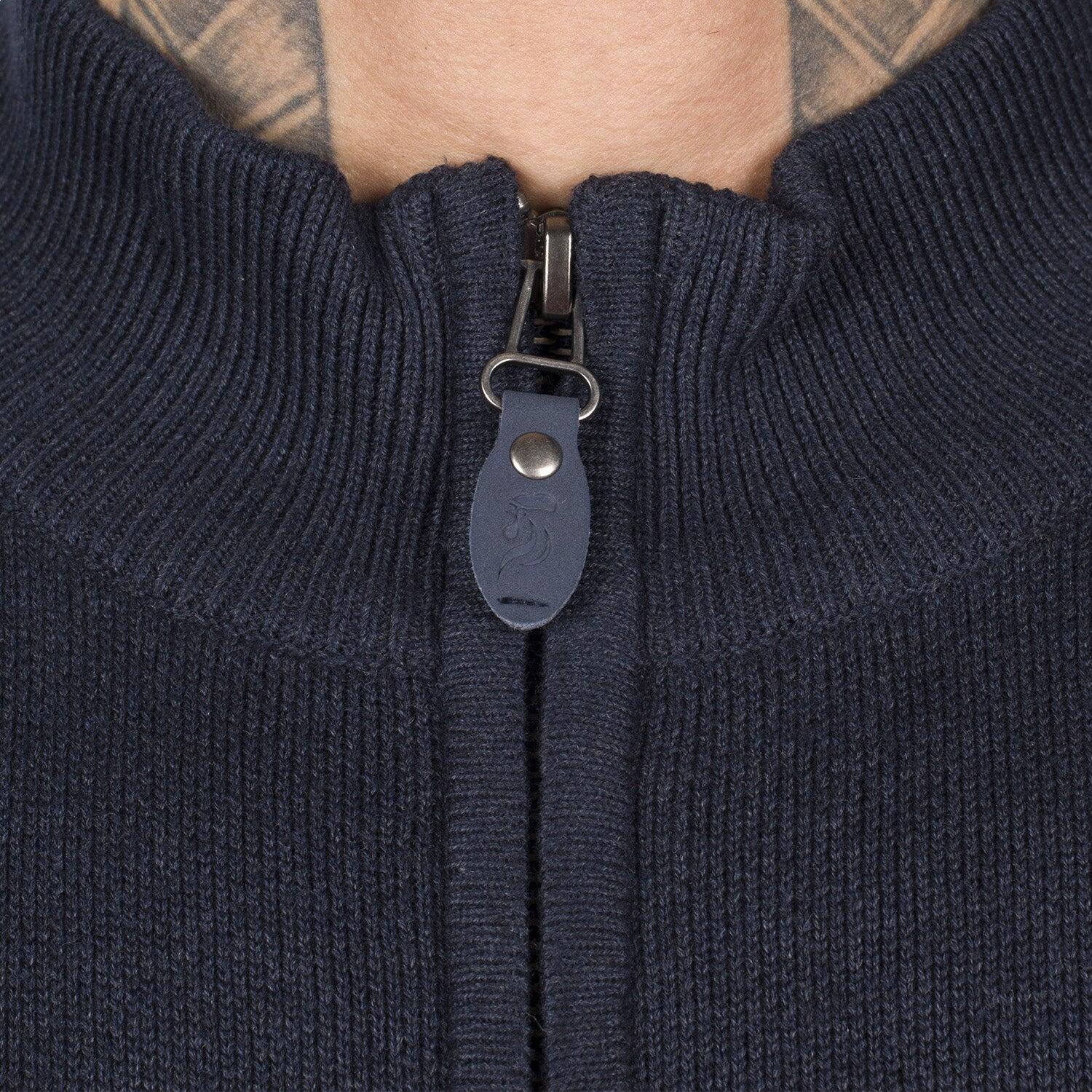Gilet uni cotton zip homme 4/7