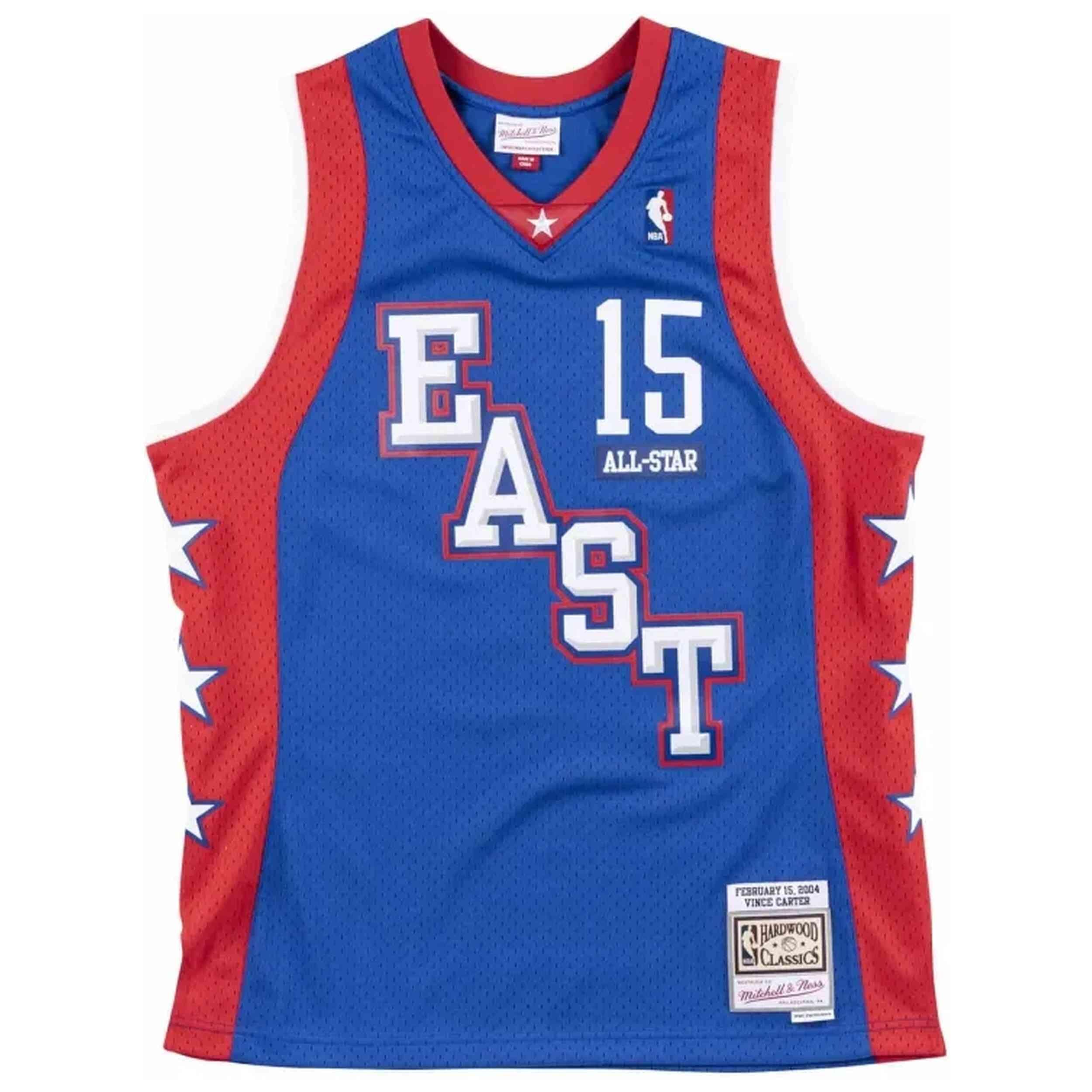 Maillot de basket Mitchell & ness modèle SMJYLG18024-ASEROYA04VCA pour homme 1/3