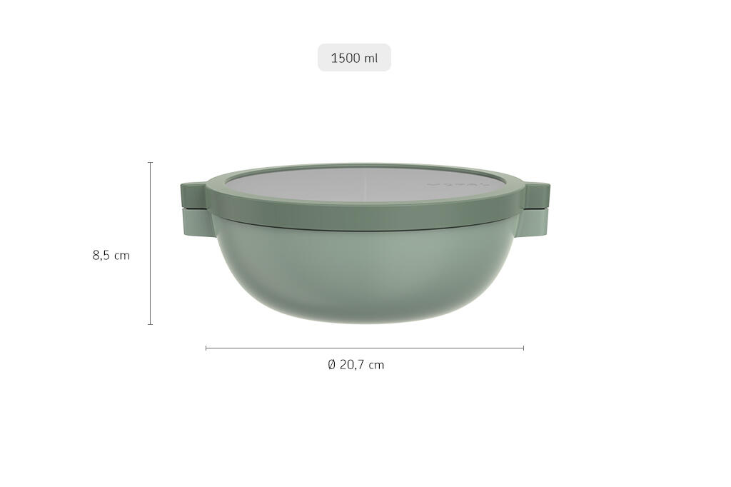Mepal Vita 1.5 l Bento Schüssel - Vivid mauve 3/7