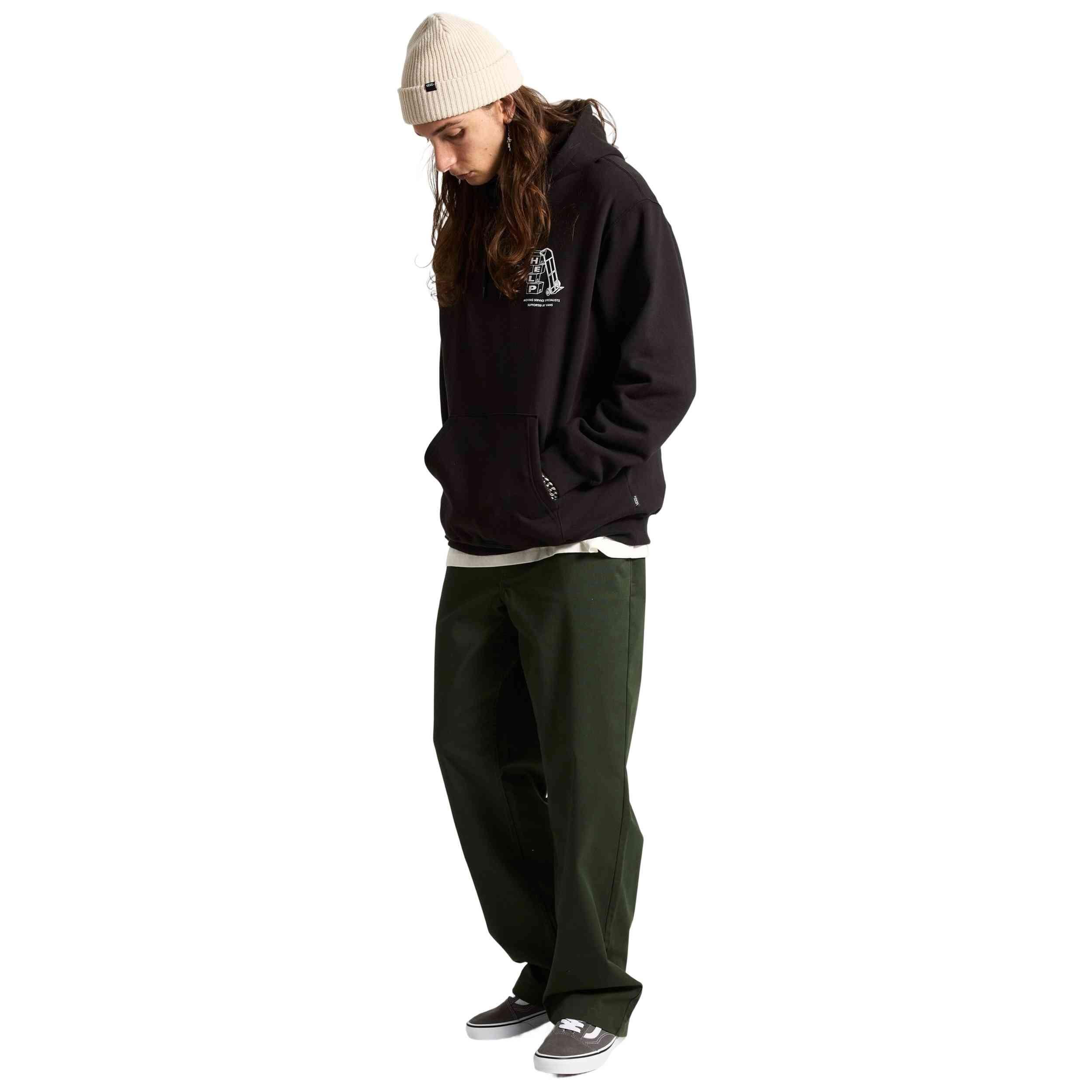 Sweat à capuche Vans modèle VN000PABBLK1 pour homme 5/5