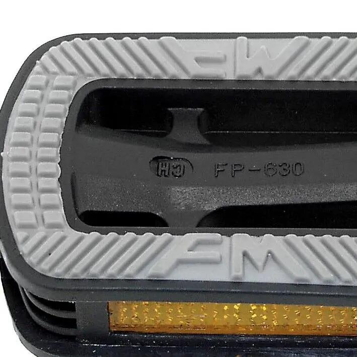 Pedale SXT 60 x 82 mm din plastic, ax BORON 9/16" pentru copii Negru/Grey 2/2