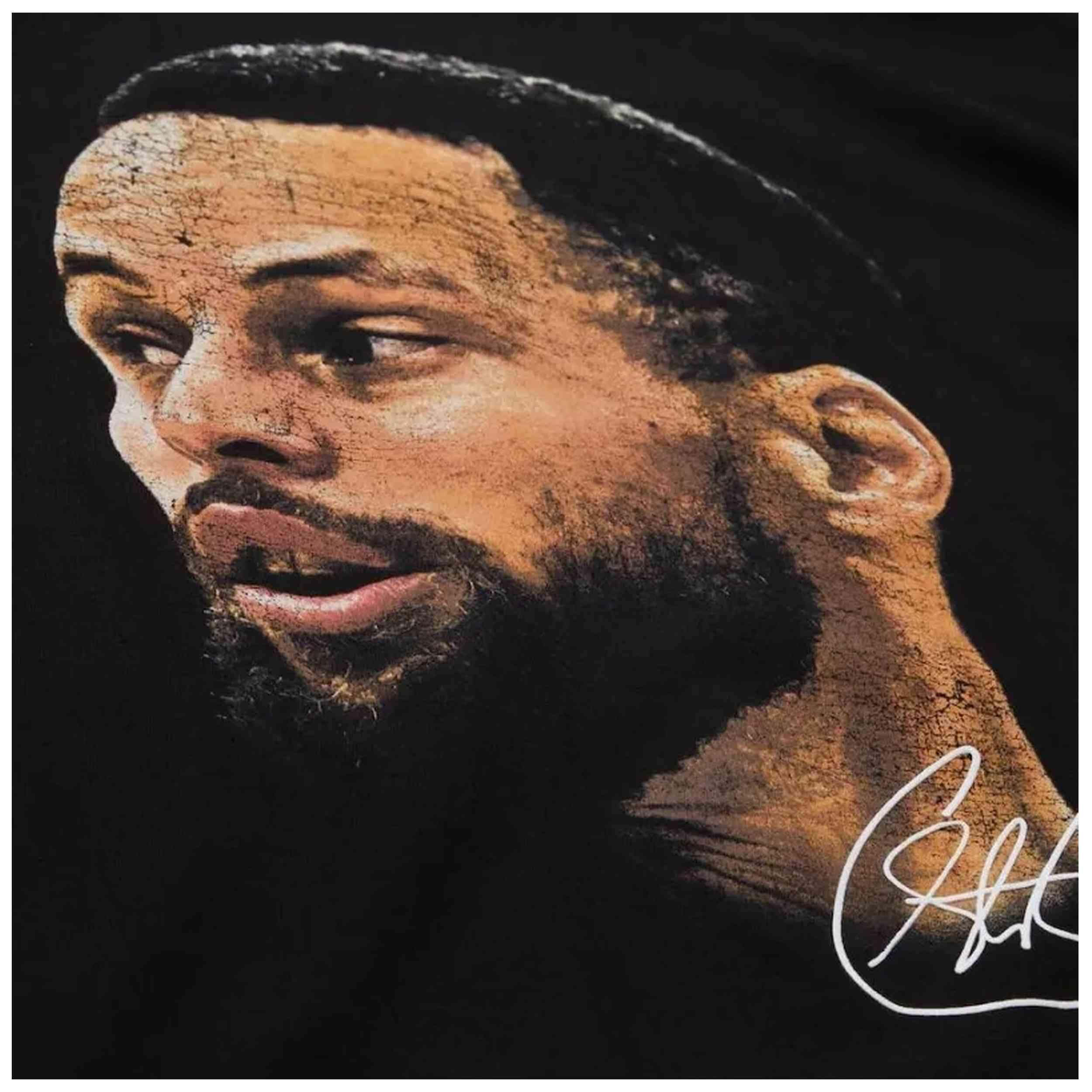 T-shirt Mitchell & ness modèle SS15093-NBPBLCK pour unisexe 2/5