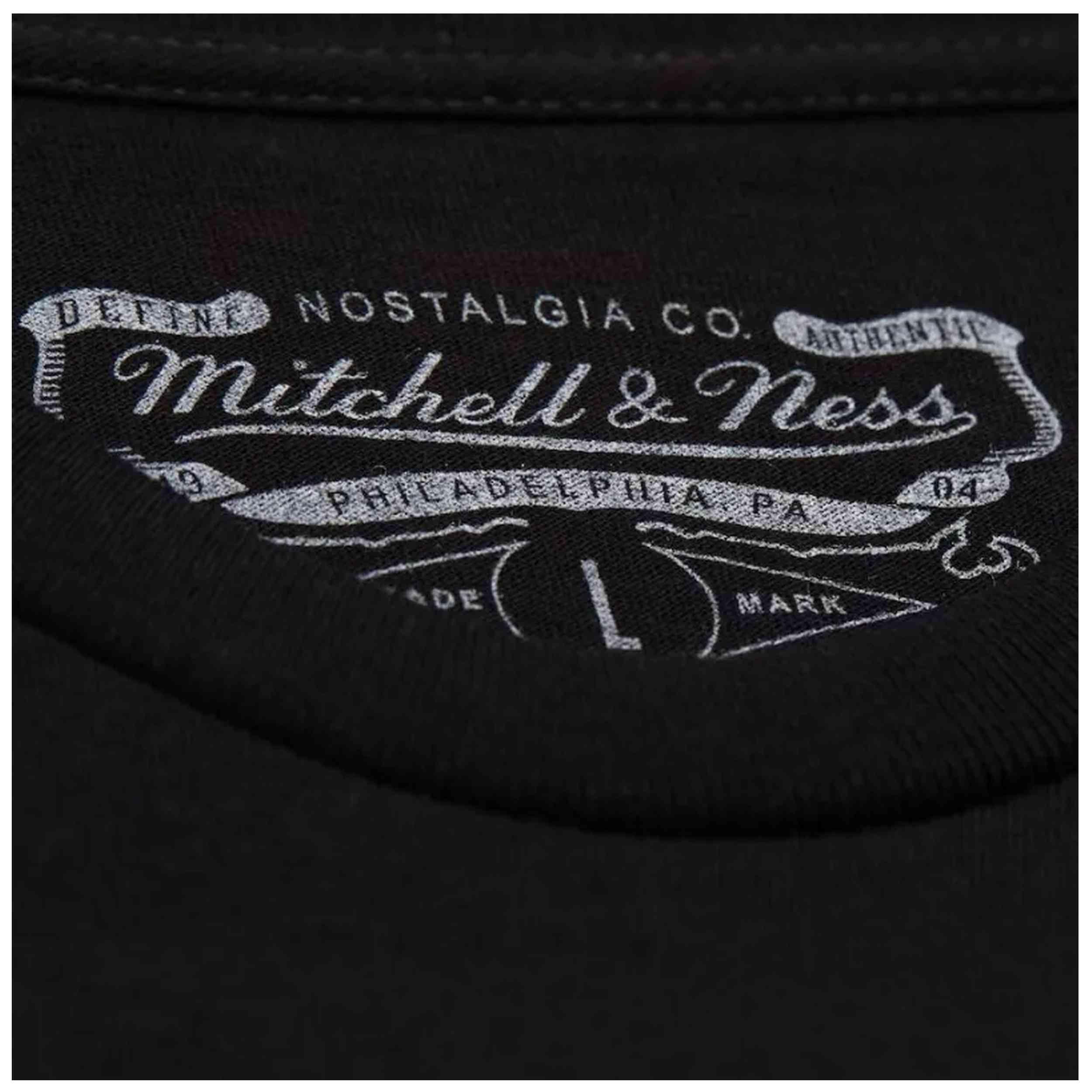 T-shirt Mitchell & ness modelo SS15096-NBPBLCK para unissex 5/5