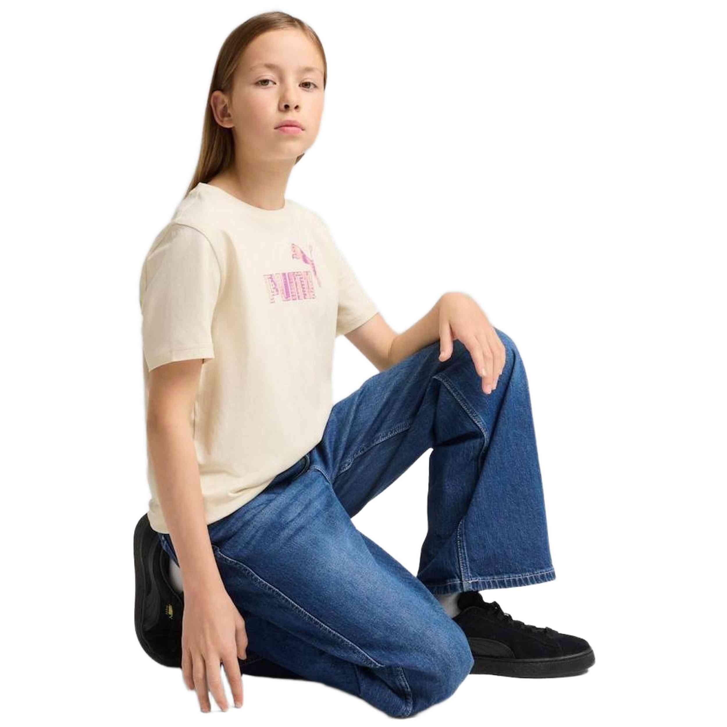 Maglia a maniche corte Puma modello 686484-87 per ragazze 2/3