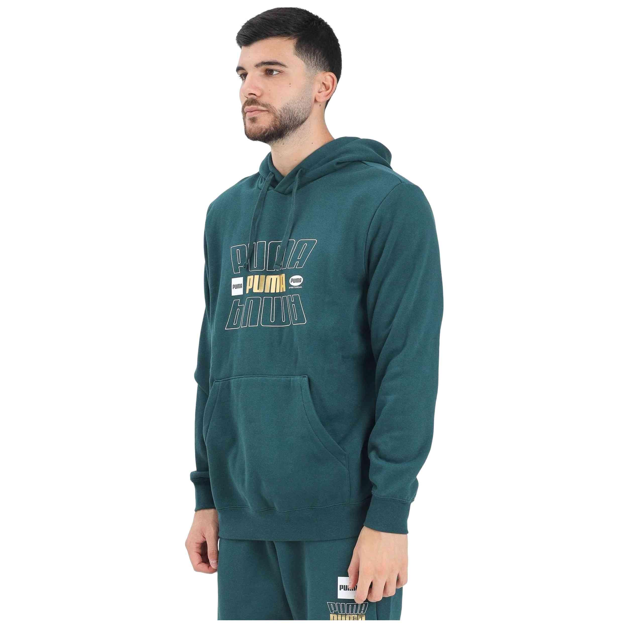 Sweat à capuche Puma modèle 688190-75 pour homme 1/4