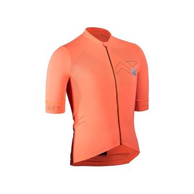 Ergonomisch mtb endurance 5.0-shirt van ice-yarn-stof geel dames