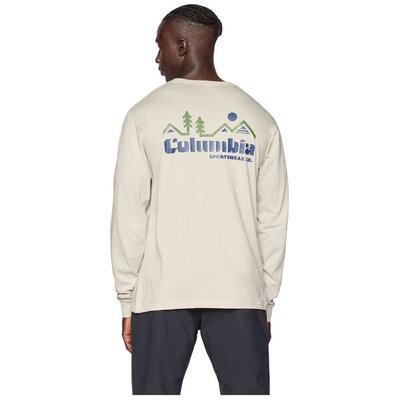 T-shirt met lange mouwen columbia model ax3817-279 voor mannen