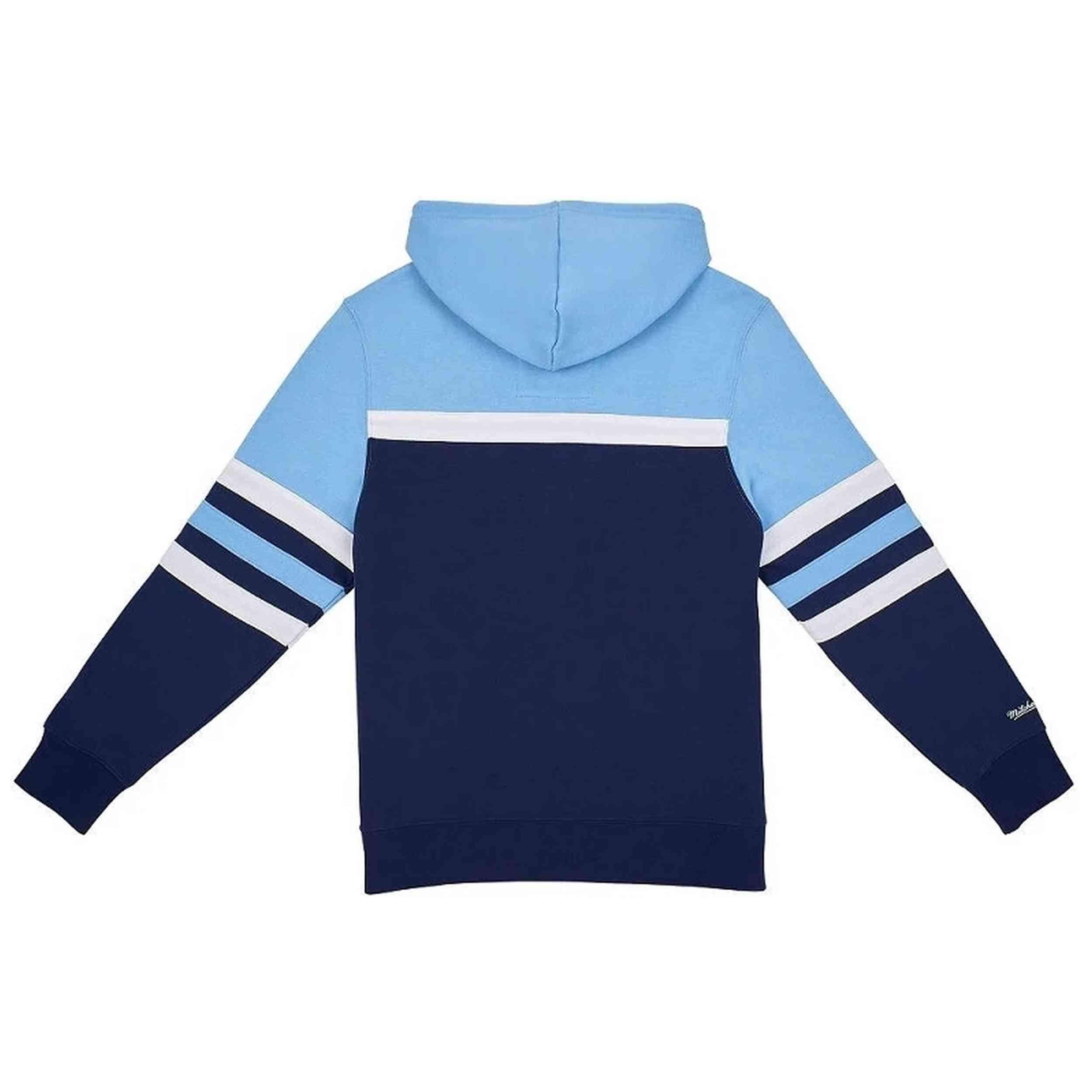 Sweat à capuche Mitchell & ness modèle FPHDSC19029-UNCNYLB pour homme 2/3