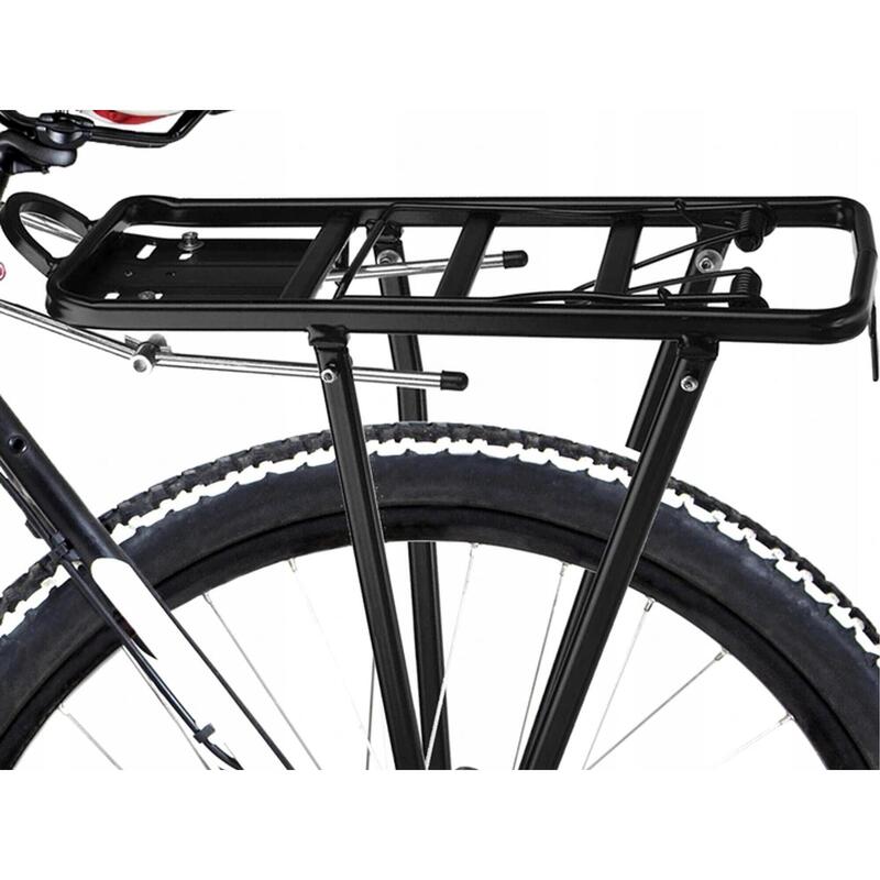 Portbagaj pentru bicicleta, prindere pe spate, aluminiu, maxima 35 kg