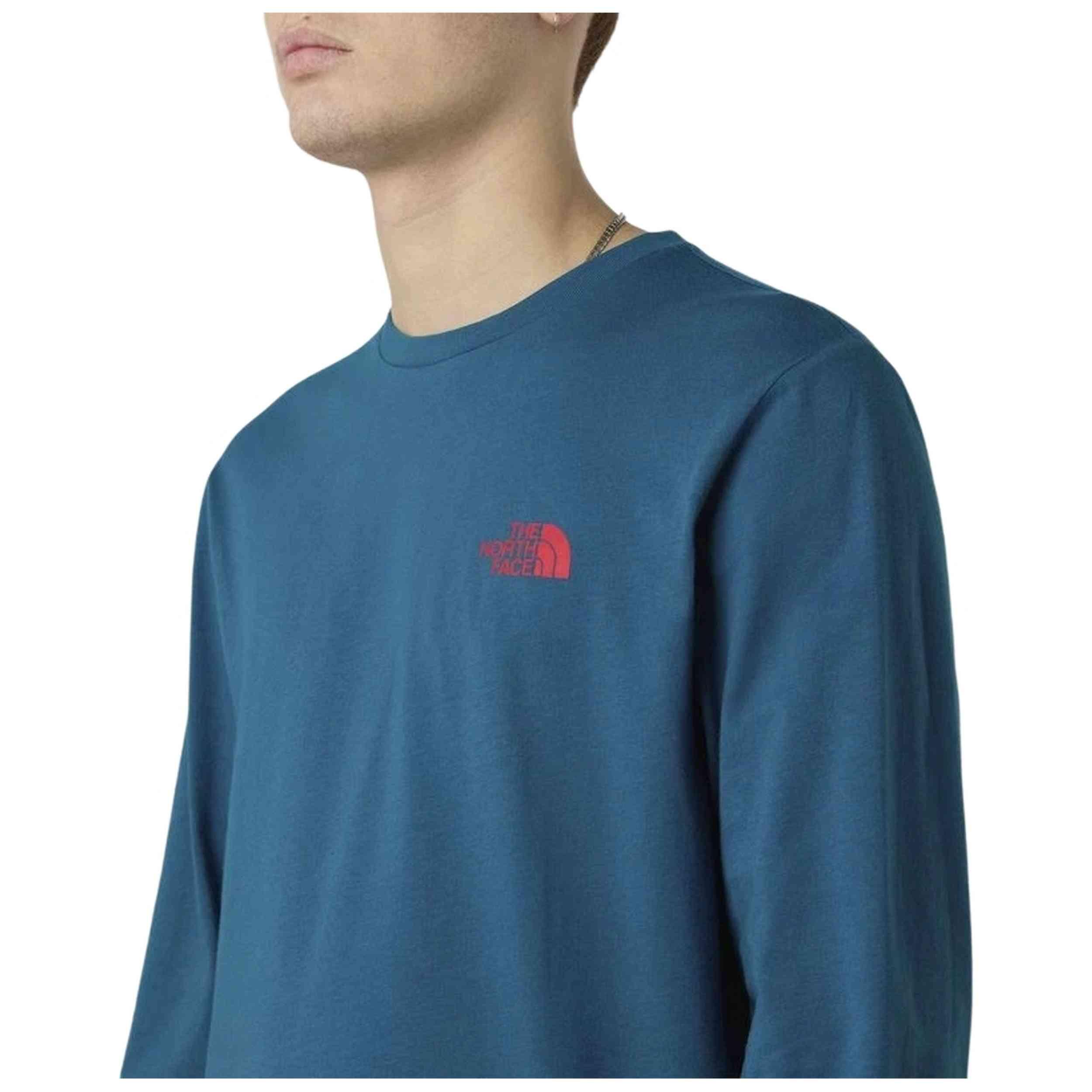 T-shirt à manches longues The north face modèle NF0A87NNF9T1 pour homme 3/3
