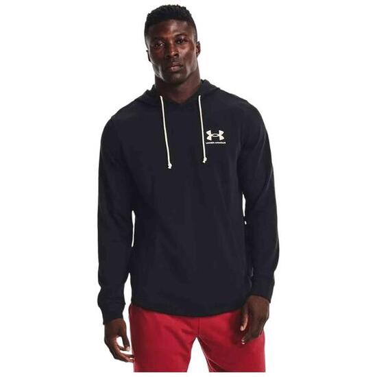 Felpa Con Cappuccio Uomo Under Armour Rival Terry Blu