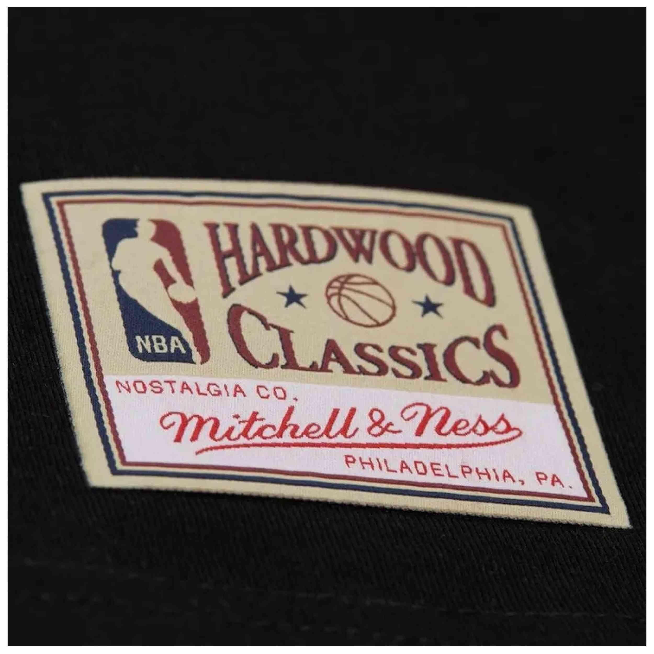 Maglia a maniche corte Mitchell & ness modello TP10221-CBUBLCK per unisex 3/3