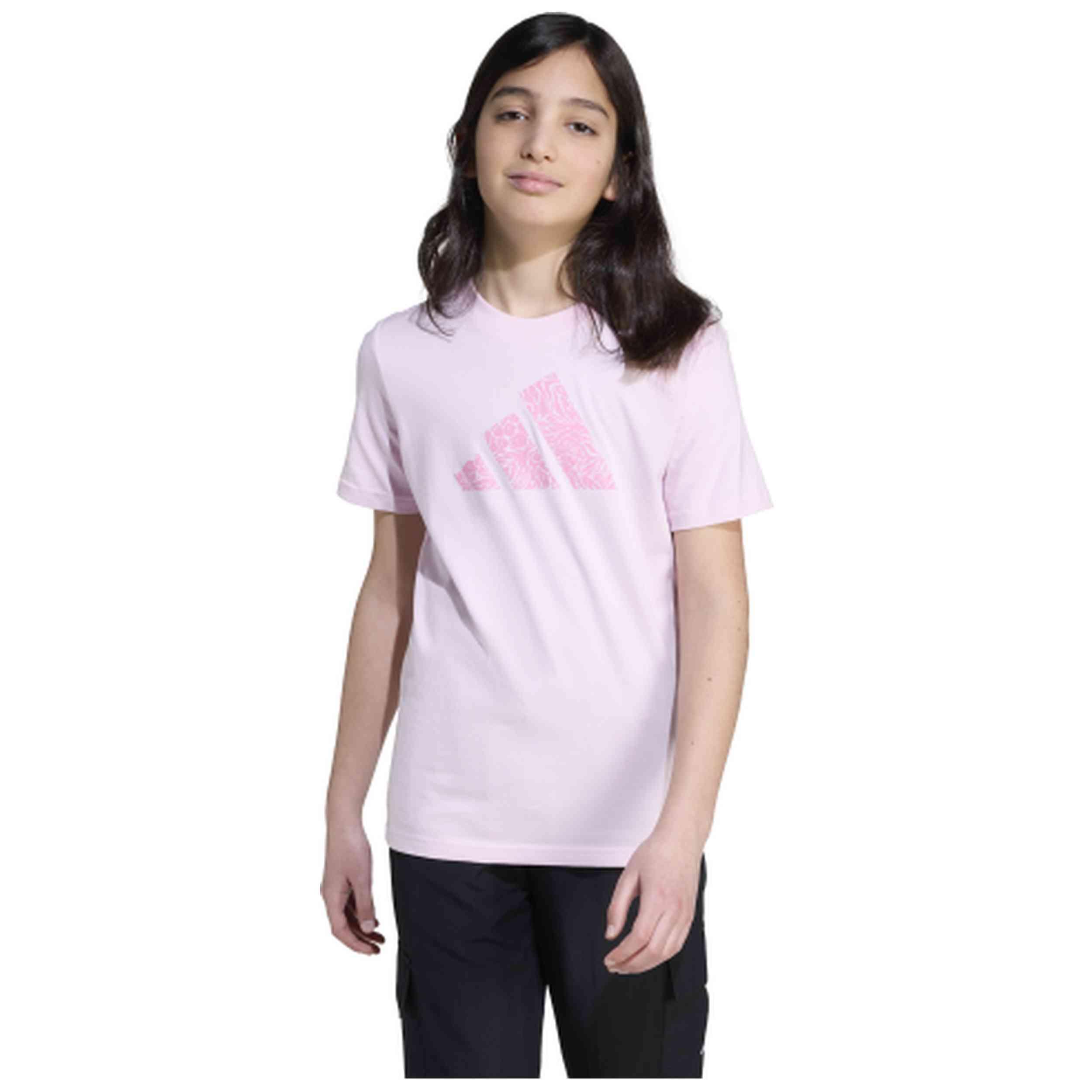 T-shirt Adidas modèle JV5205 pour filles 2/4