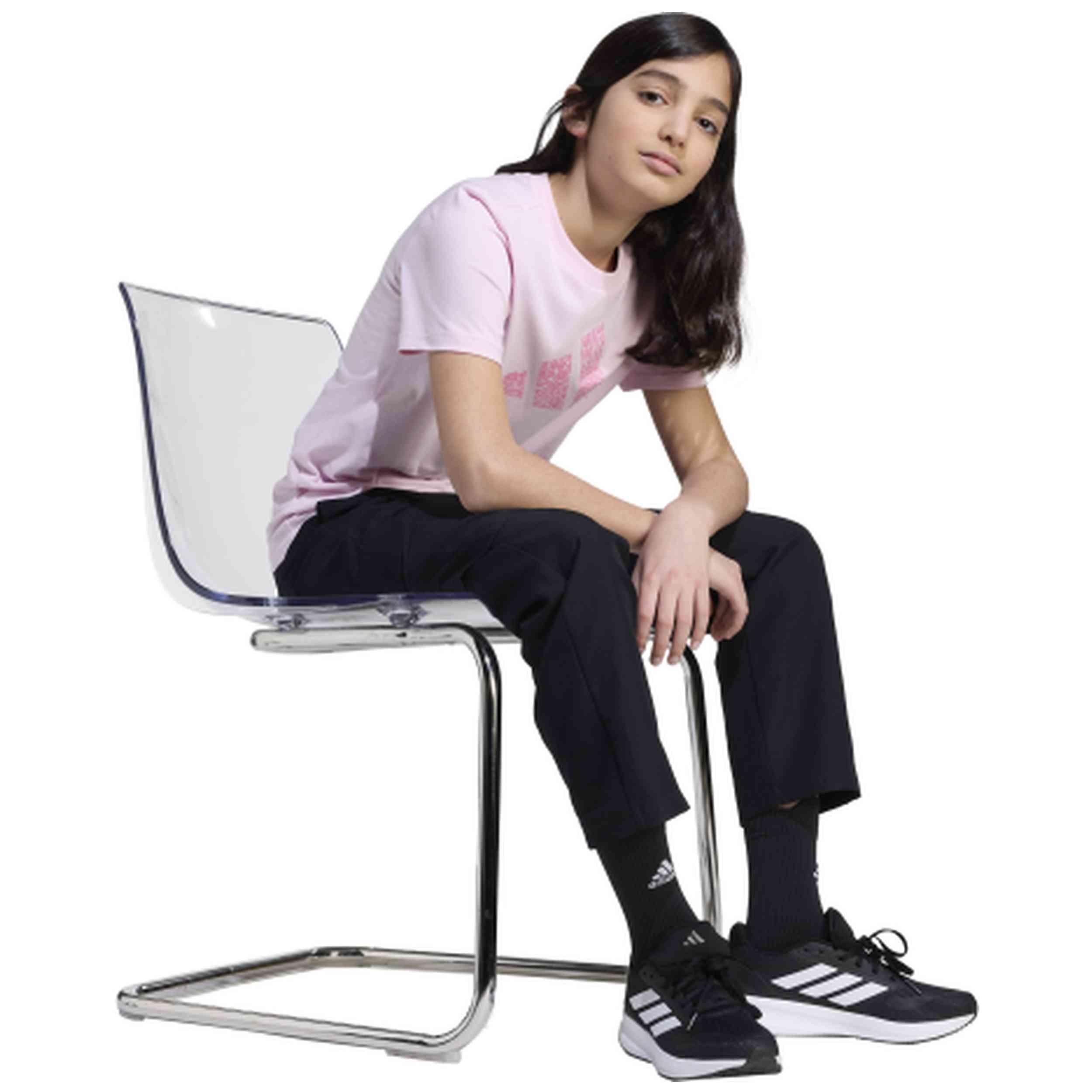 T-shirt Adidas modèle JV5205 pour filles 4/4