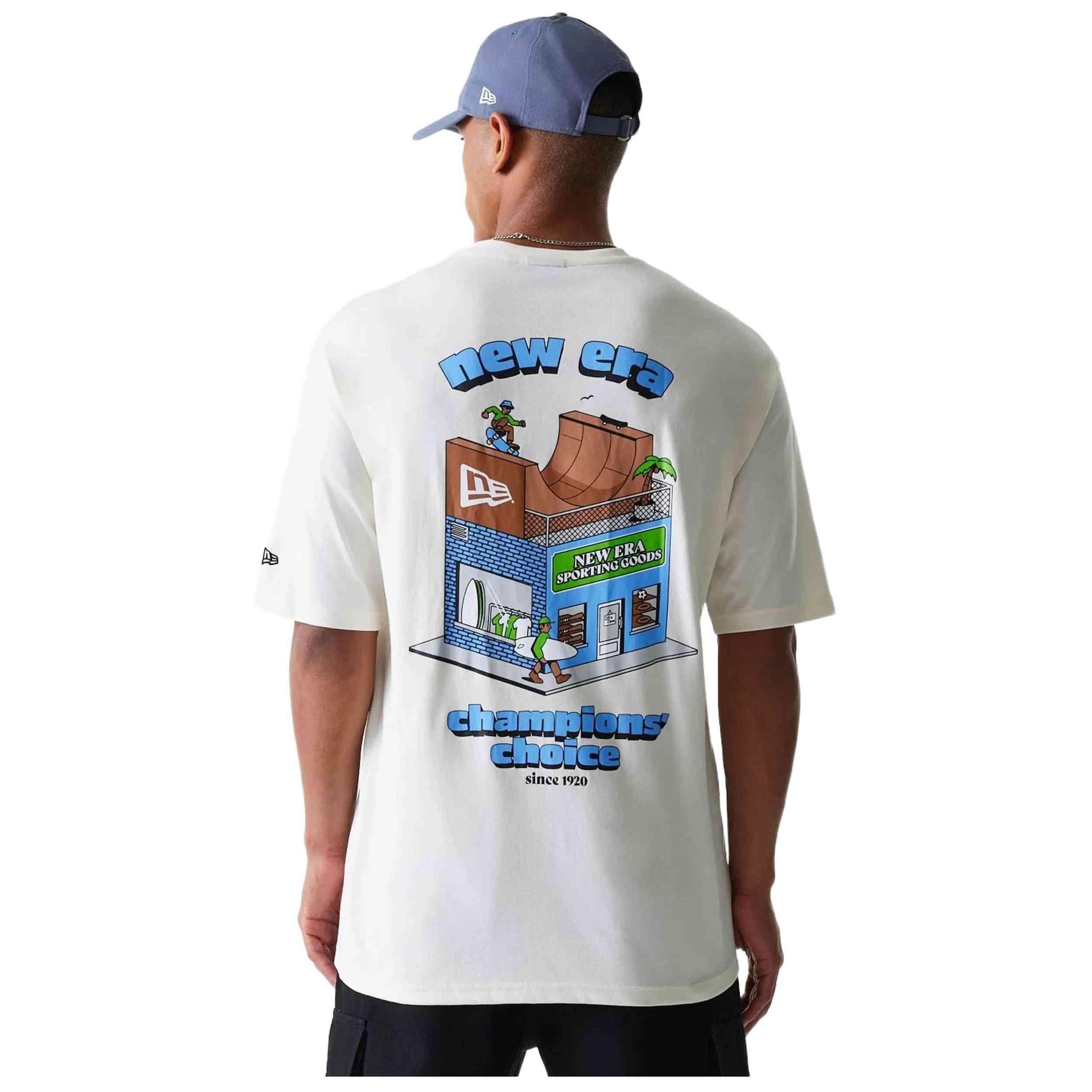 Maglia a maniche corte New era modello 60684400 per unisex 4/5