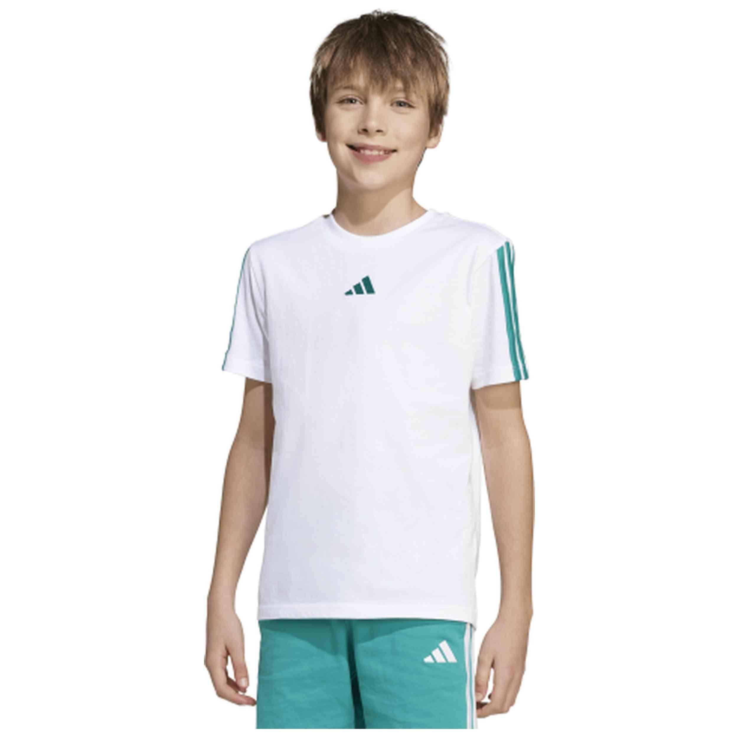 Maglia a maniche corte Adidas modello JJ1030 per unisex ragazzi ADIDAS