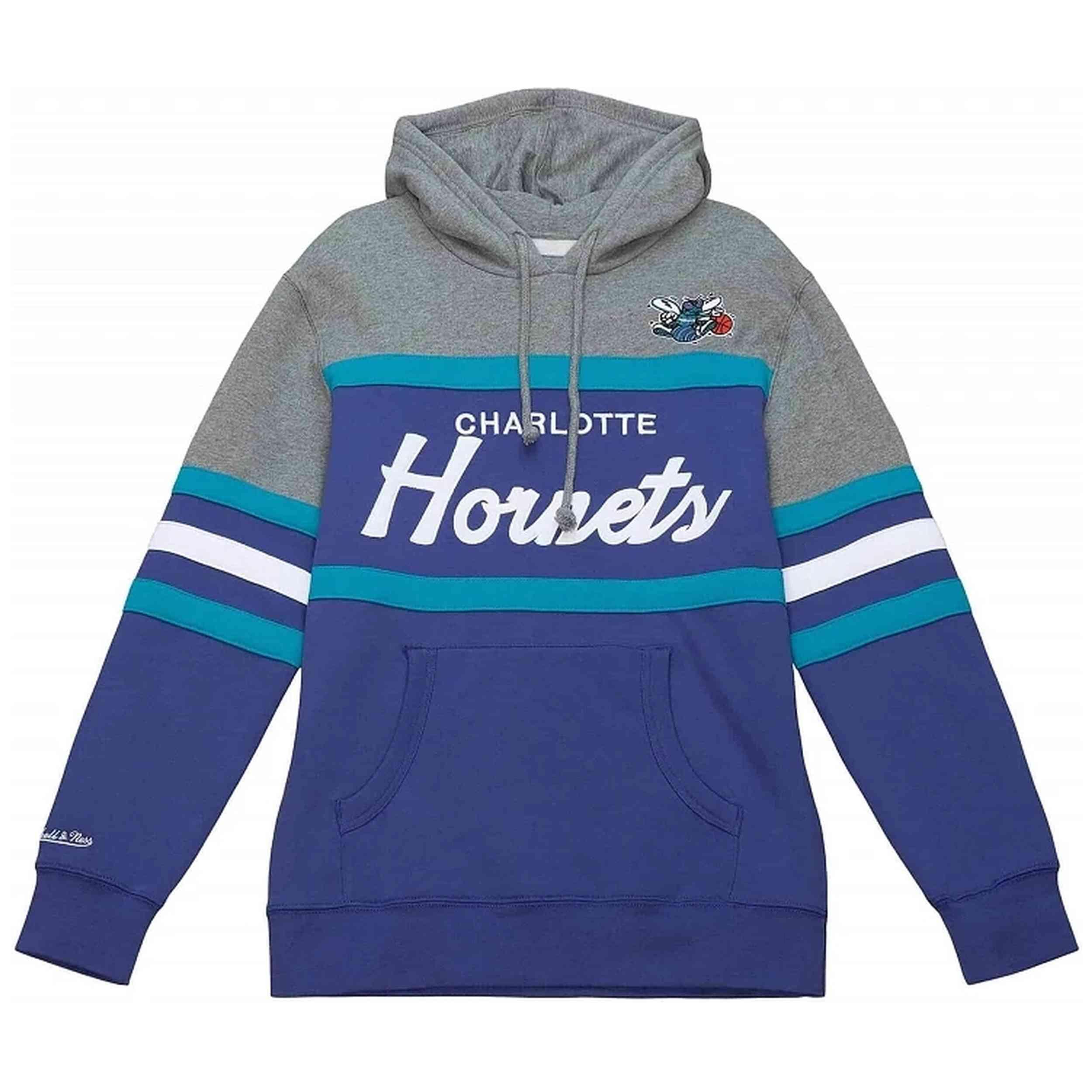 Sweat à capuche Mitchell & ness modèle FPHDSC19029-CHODKPR pour unisexe 1/3