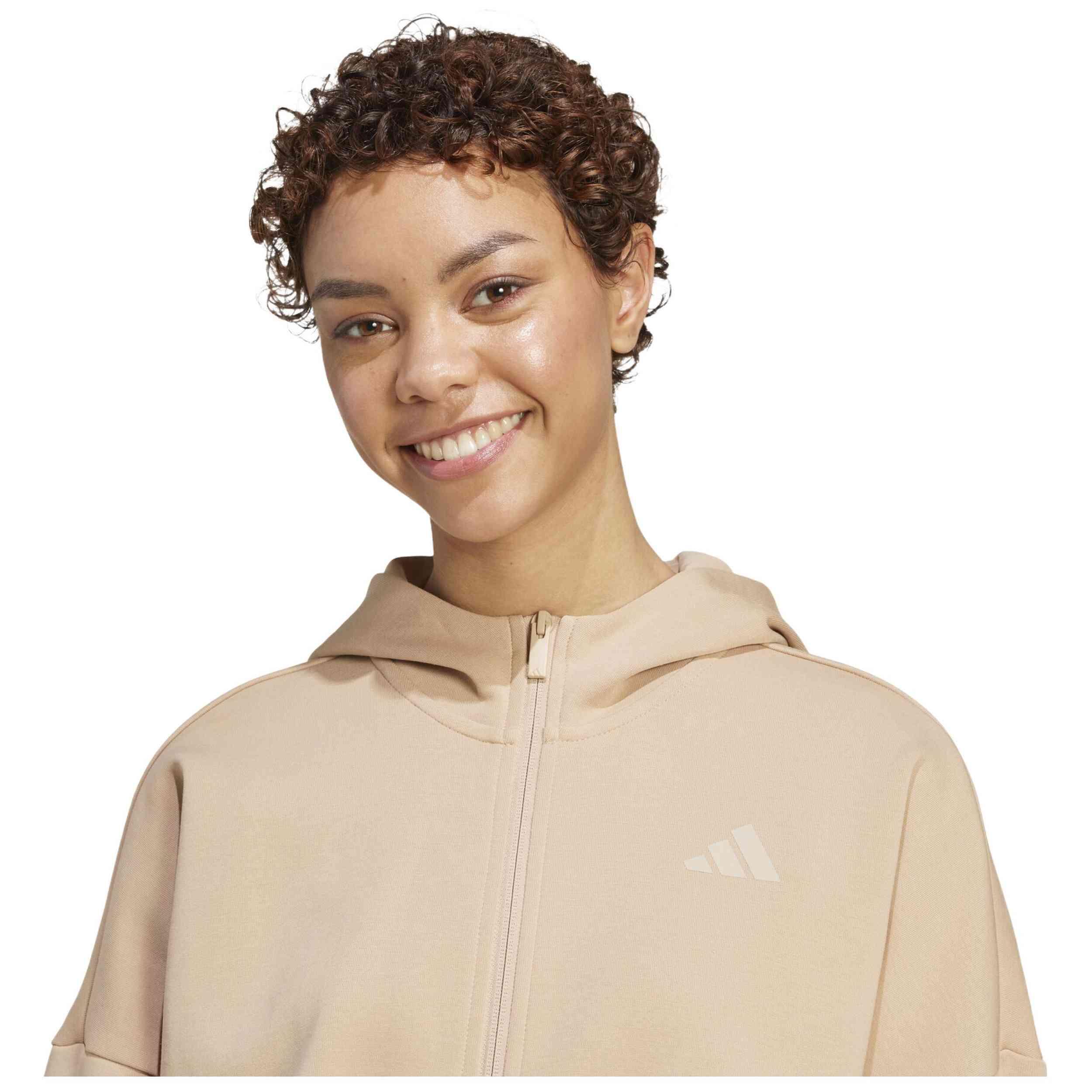 Sweat à capuche Adidas modèle JX0440 pour femmes 4/5
