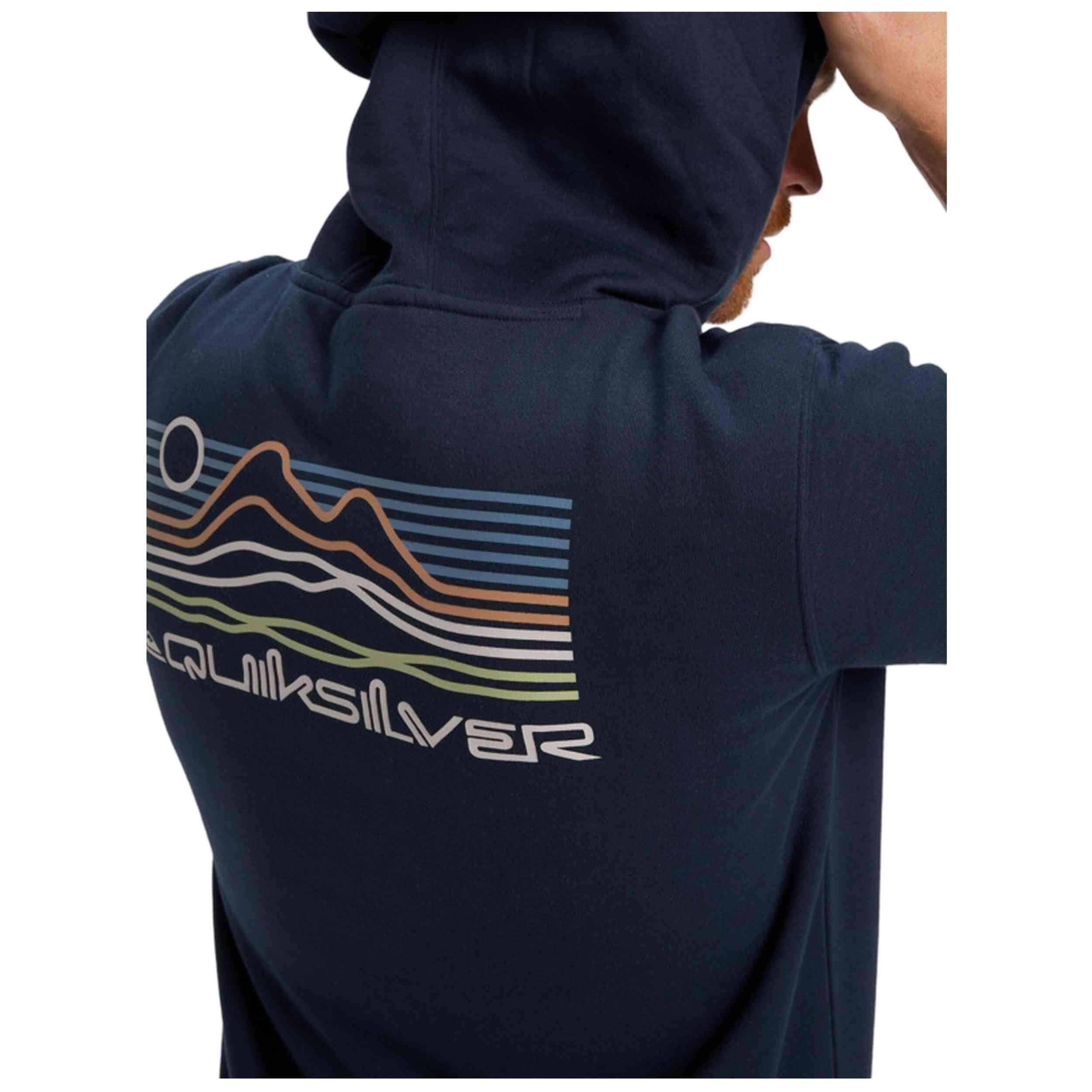 Felpa con cappuccio Quiksilver modello EQYFT05168-KTPO per uomini 3/5