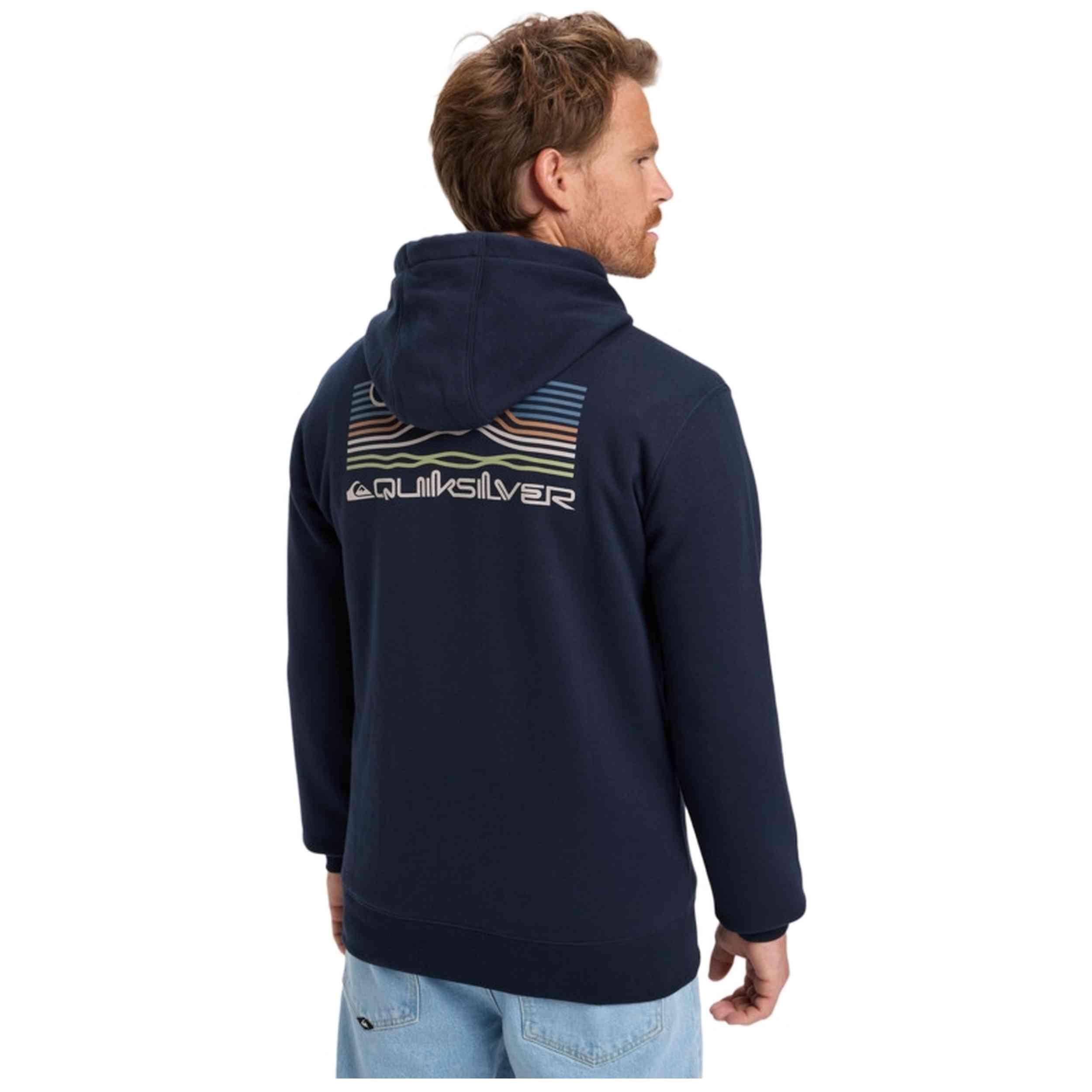 Felpa con cappuccio Quiksilver modello EQYFT05168-KTPO per uomini 2/5