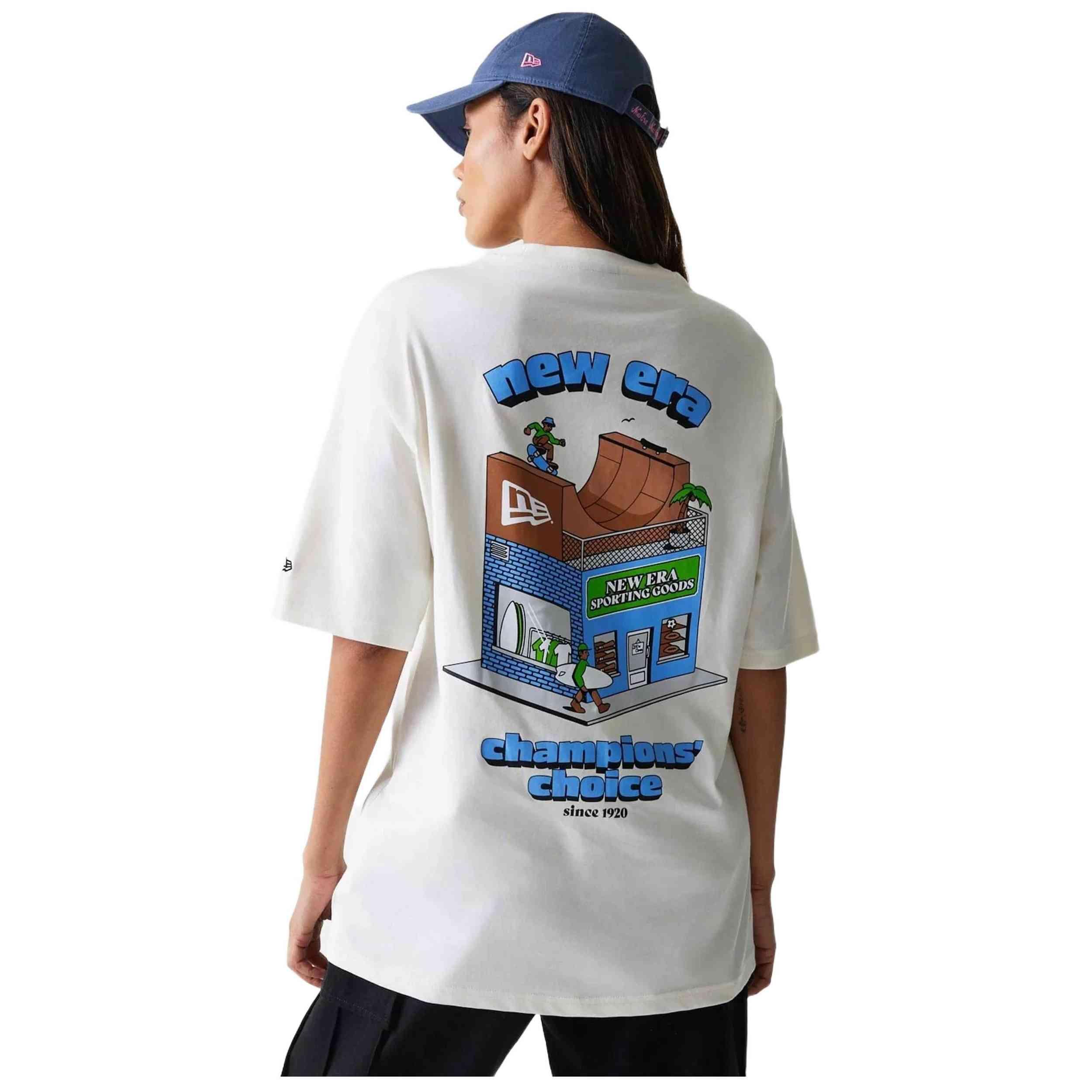 Maglia a maniche corte New era modello 60684400 per unisex 2/5