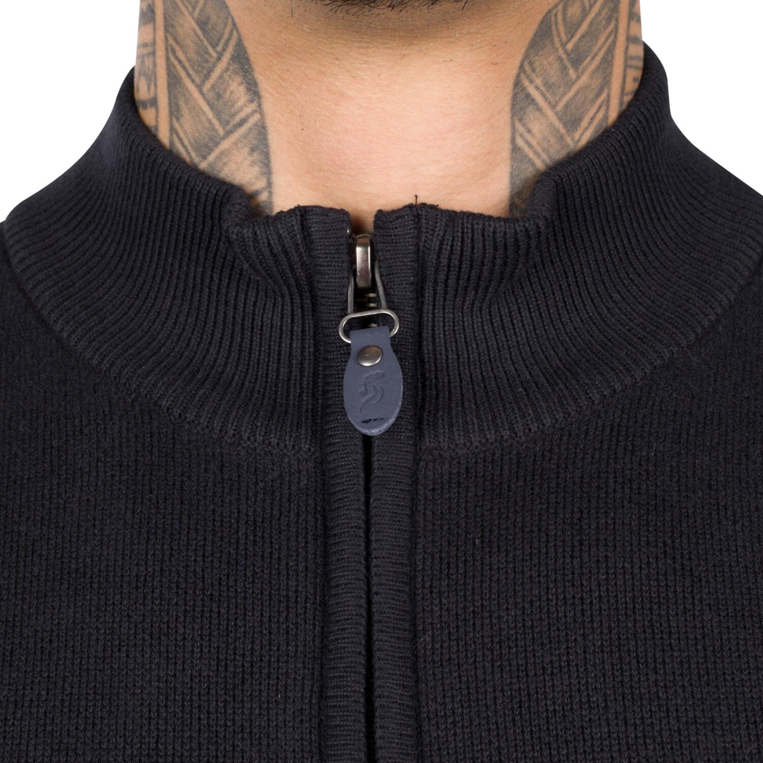 Gilet uni cotton zip homme 5/7