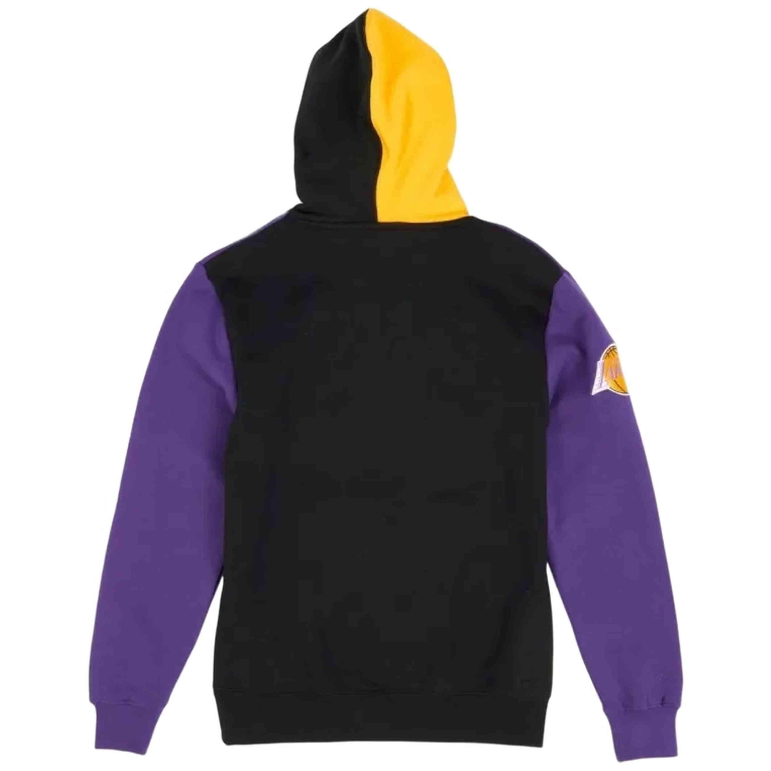 Sweat à capuche Mitchell & ness modèle FPHD1180-LALYYPPPBLCK pour homme 2/2
