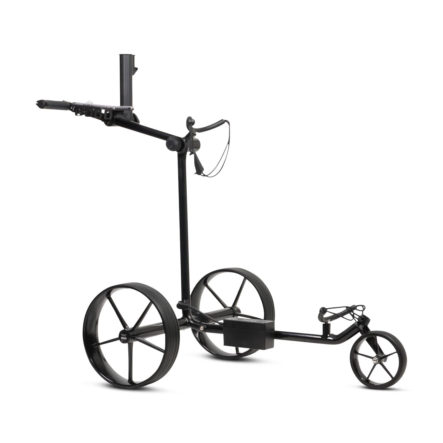 Tour Made - Chariot De Golf Électrique Tour Made Rt-670 À Cadre Droit - Chariot De Golf - Noir - No Size - Decathlon