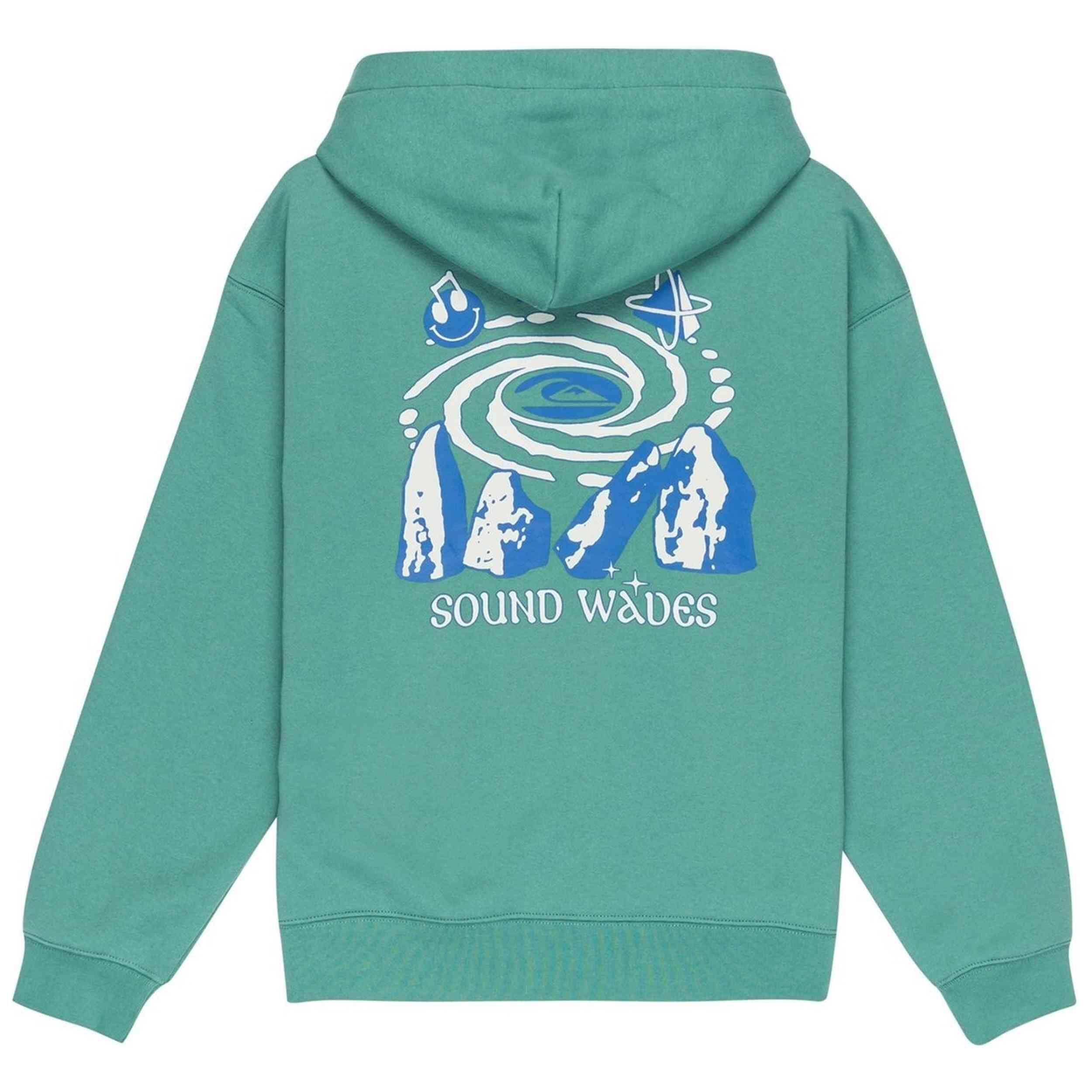 Sweat à capuche Quiksilver modèle EQBFT03961-GMW0 pour enfants 4/5