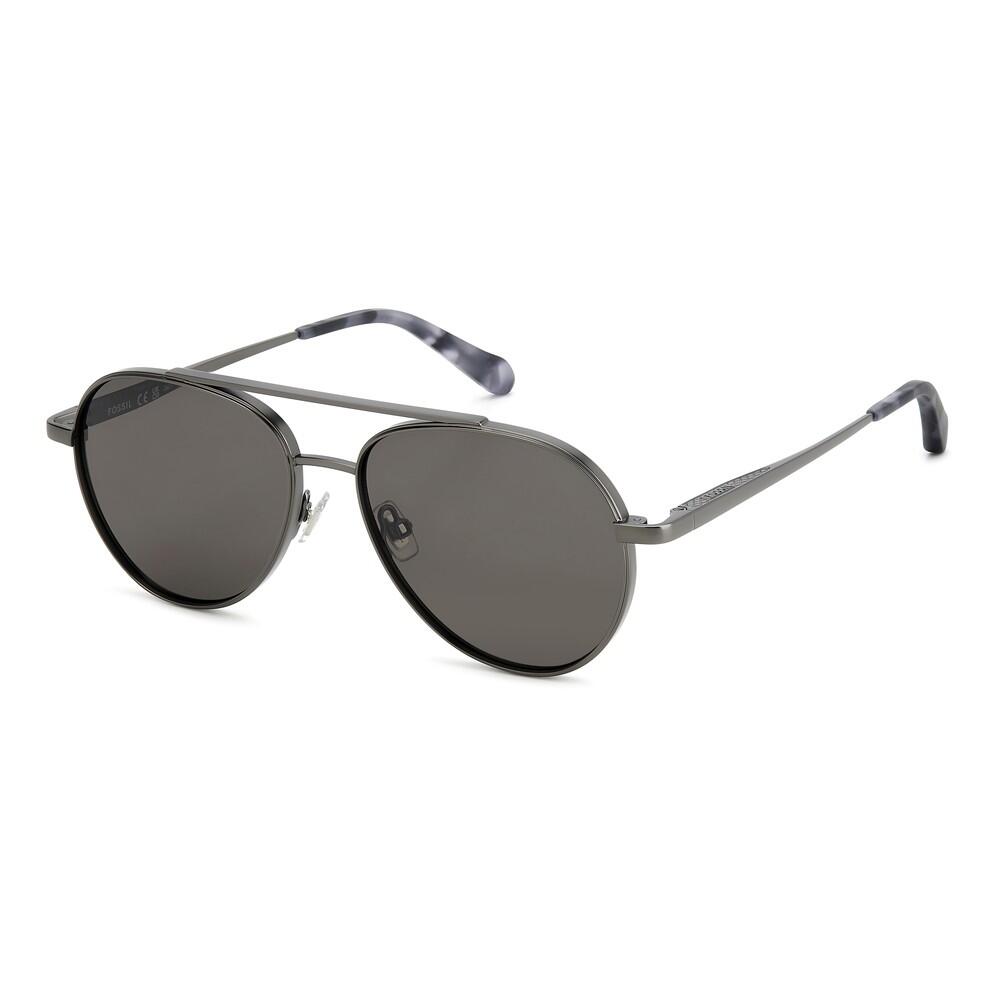 Fossil - Lunettes De Soleil Fossil Fos 3171/g/s R80 Pour Homme, Taille 56 Mm - Lunettes De Soleil - Gris - No Size - Decathlon
