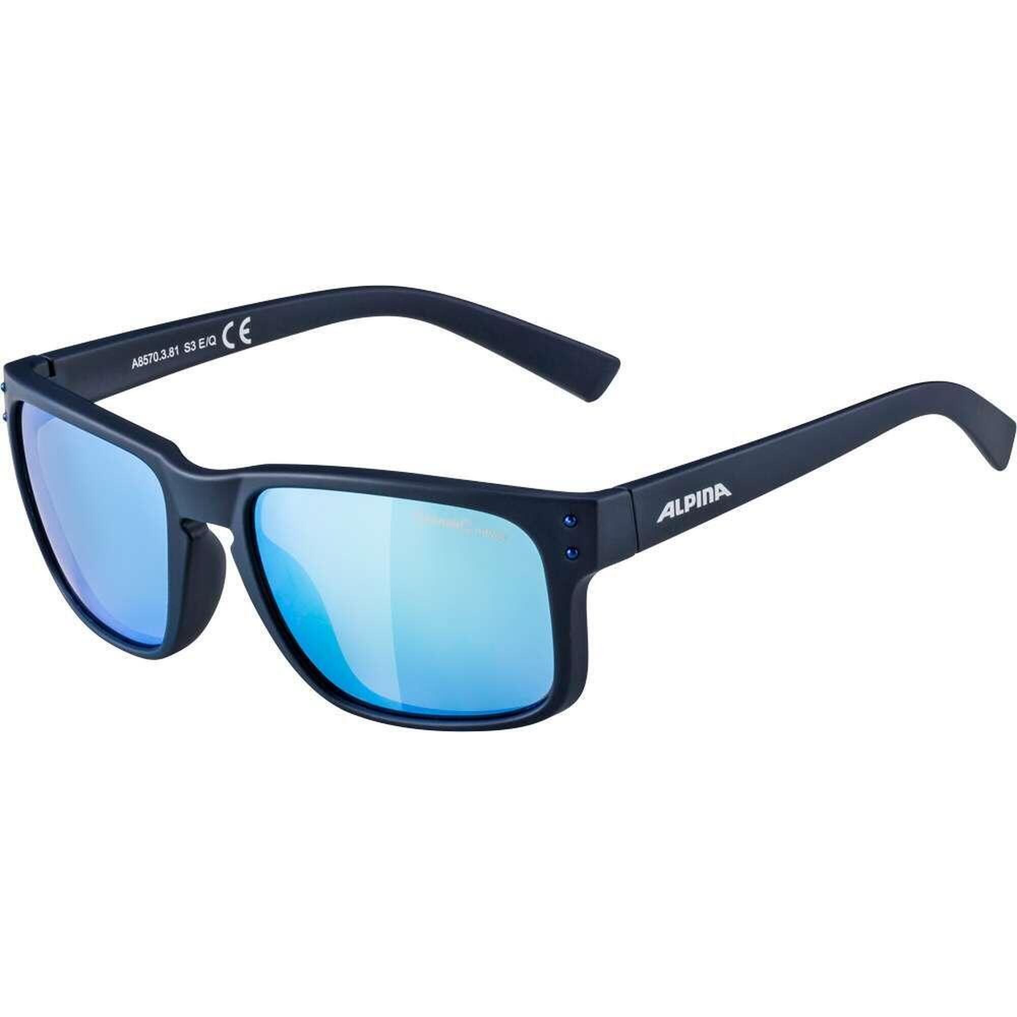 Olympic Sportswear - Olympic Sportswear Alpina Sports Bril Cosmic Mat Blue - Lunettes De Soleil - Bleu - No Size - Decathlon